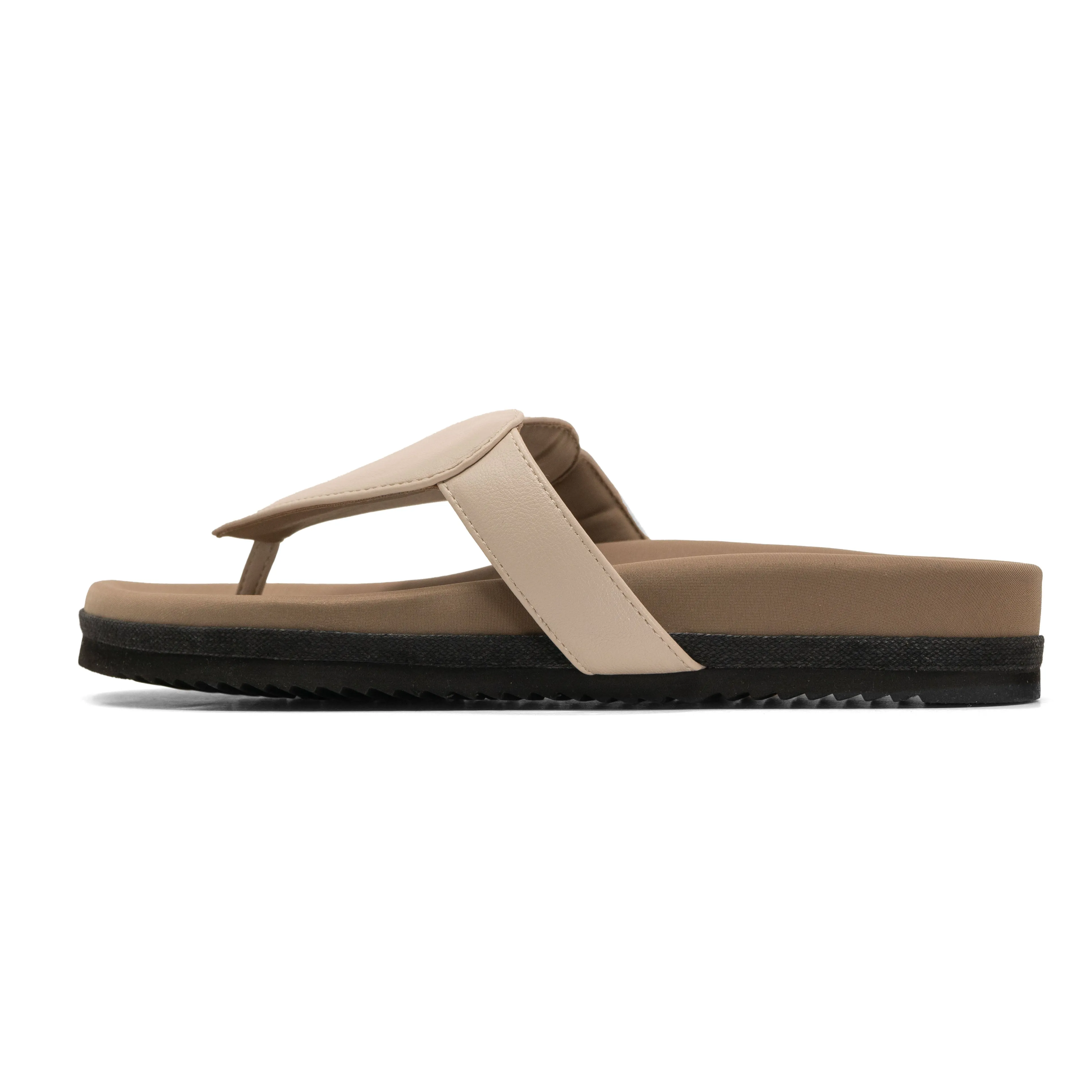 ROAM LOVE SANDAL CEMENT VEGAN LEATHER