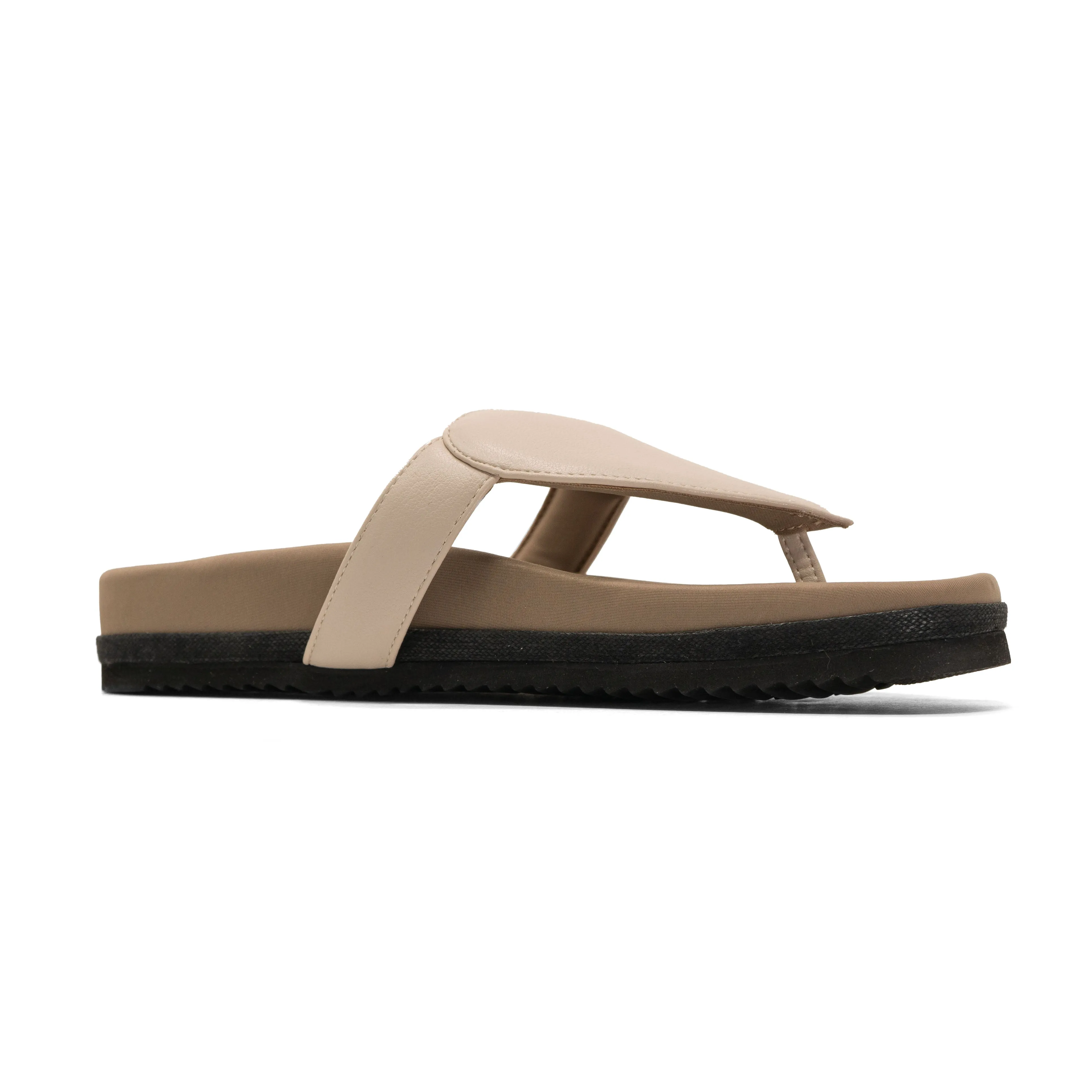 ROAM LOVE SANDAL CEMENT VEGAN LEATHER