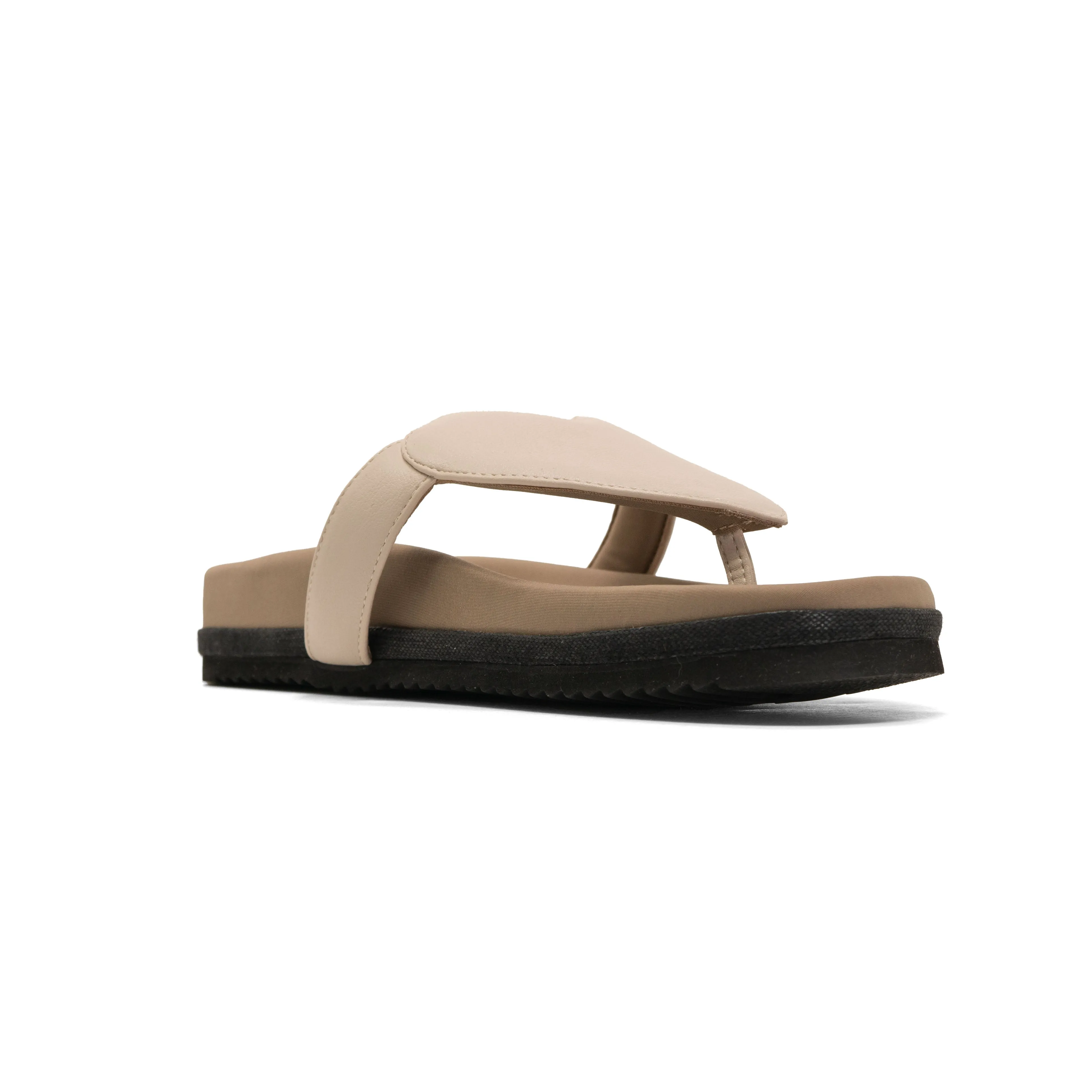 ROAM LOVE SANDAL CEMENT VEGAN LEATHER