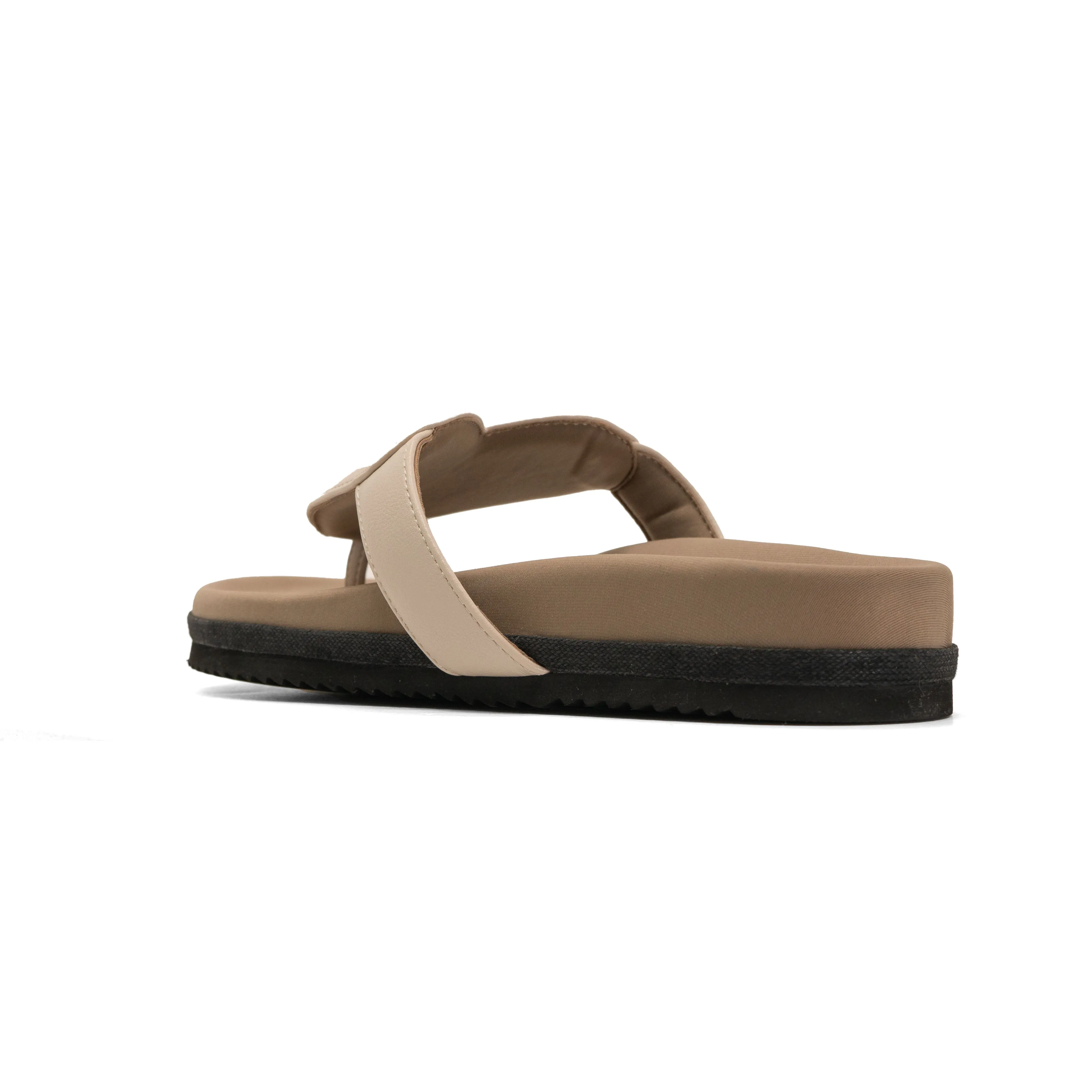 ROAM LOVE SANDAL CEMENT VEGAN LEATHER