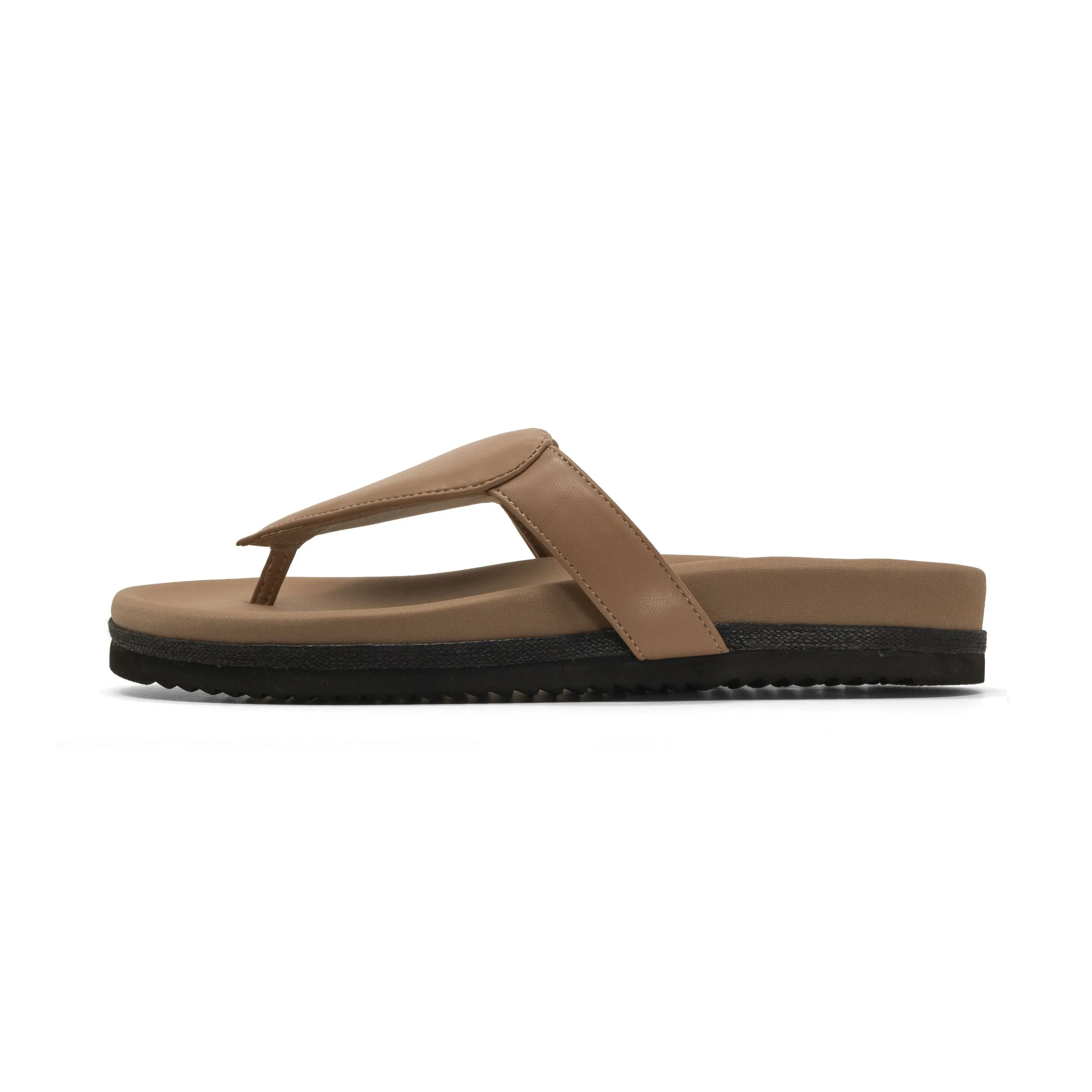 ROAM LOVE SANDAL NUDE VEGAN LEATHER