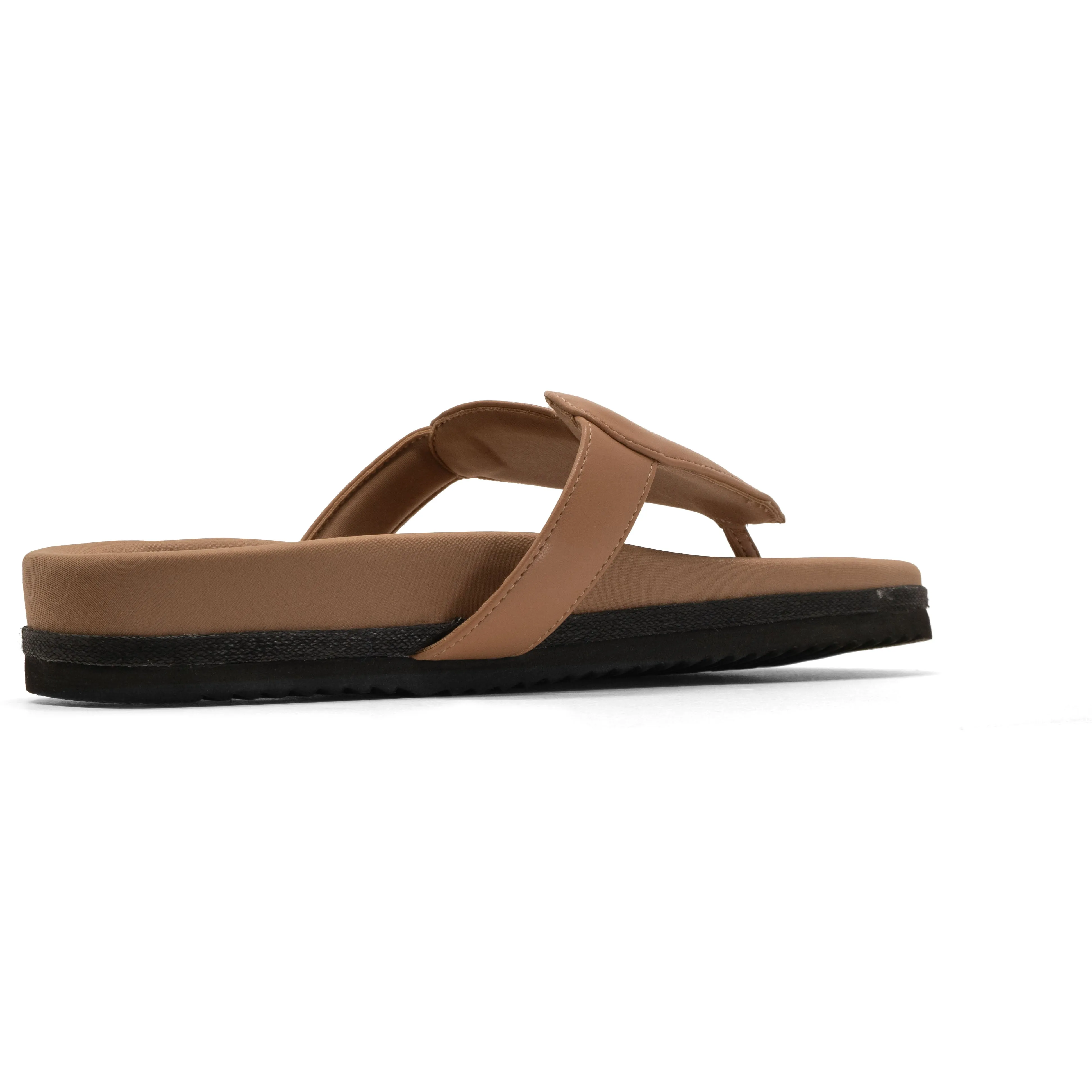 ROAM LOVE SANDAL NUDE VEGAN LEATHER