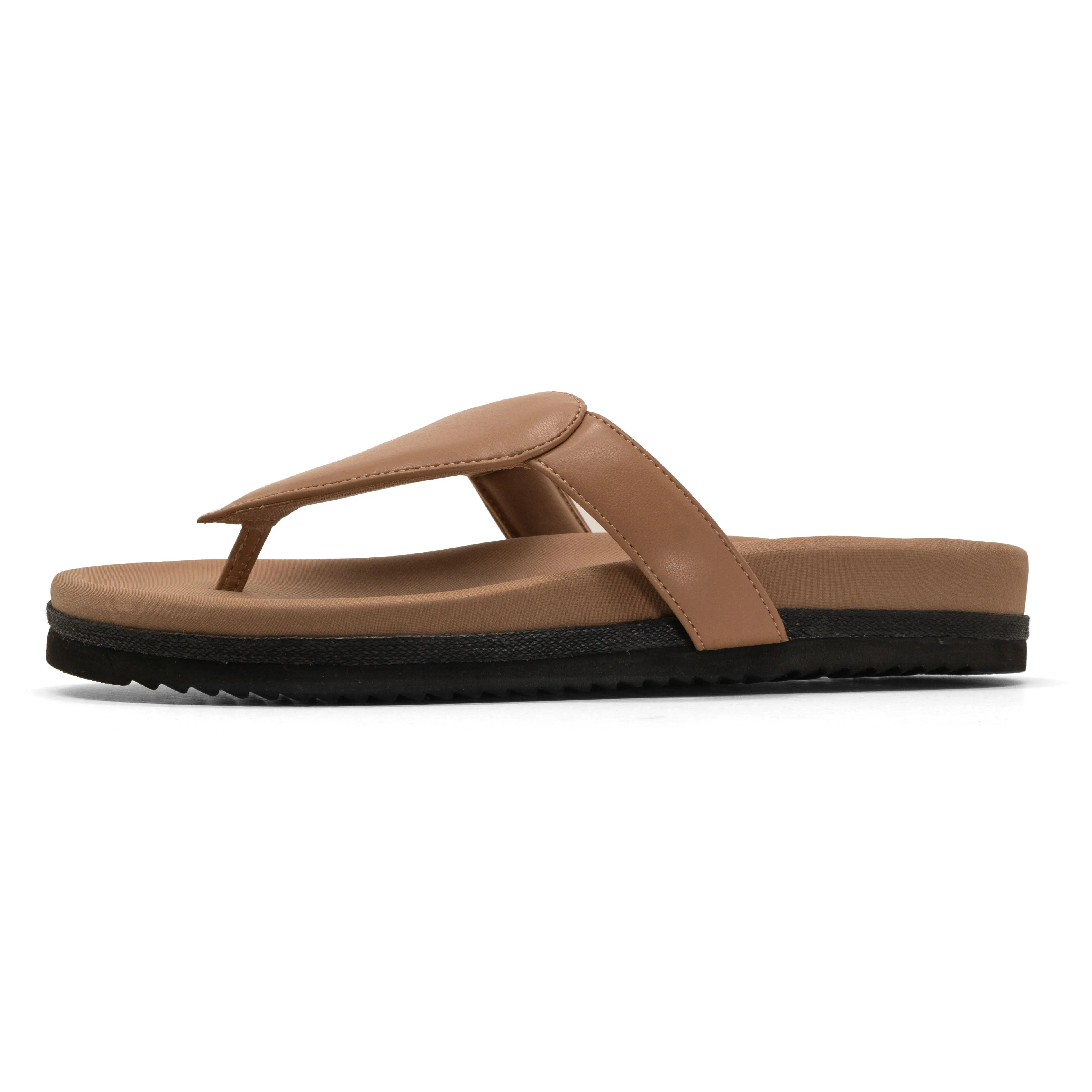 ROAM LOVE SANDAL NUDE VEGAN LEATHER