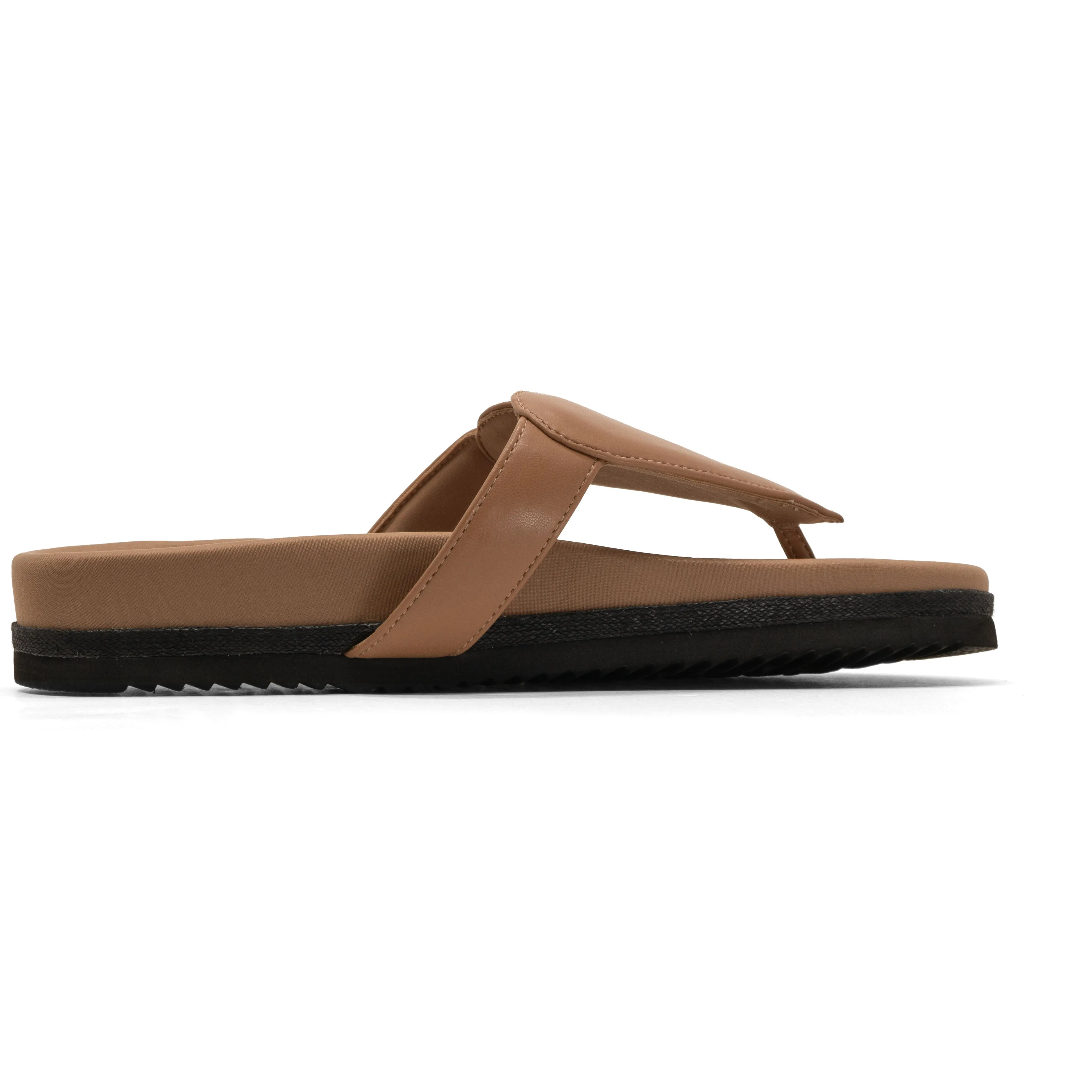 ROAM LOVE SANDAL NUDE VEGAN LEATHER