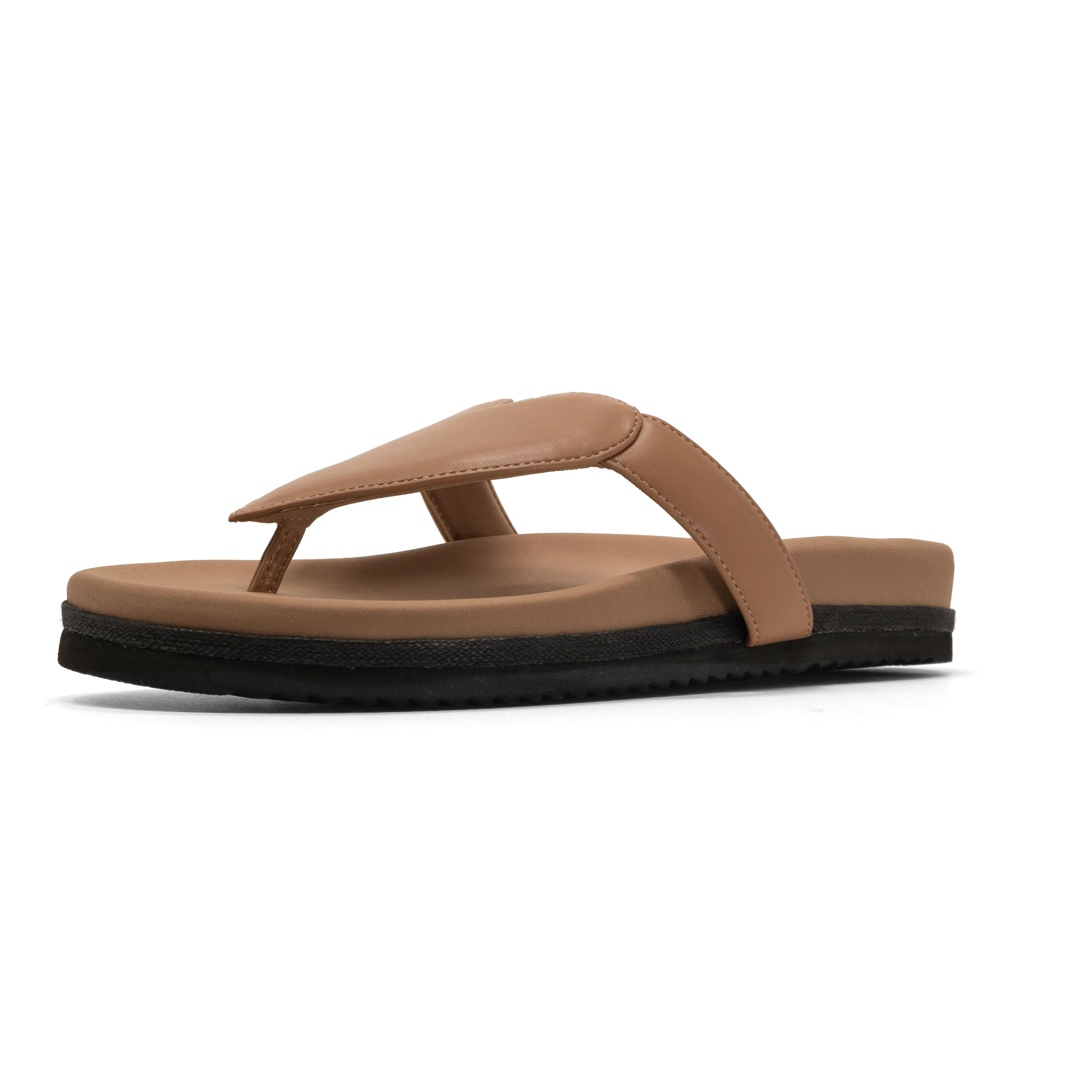 ROAM LOVE SANDAL NUDE VEGAN LEATHER