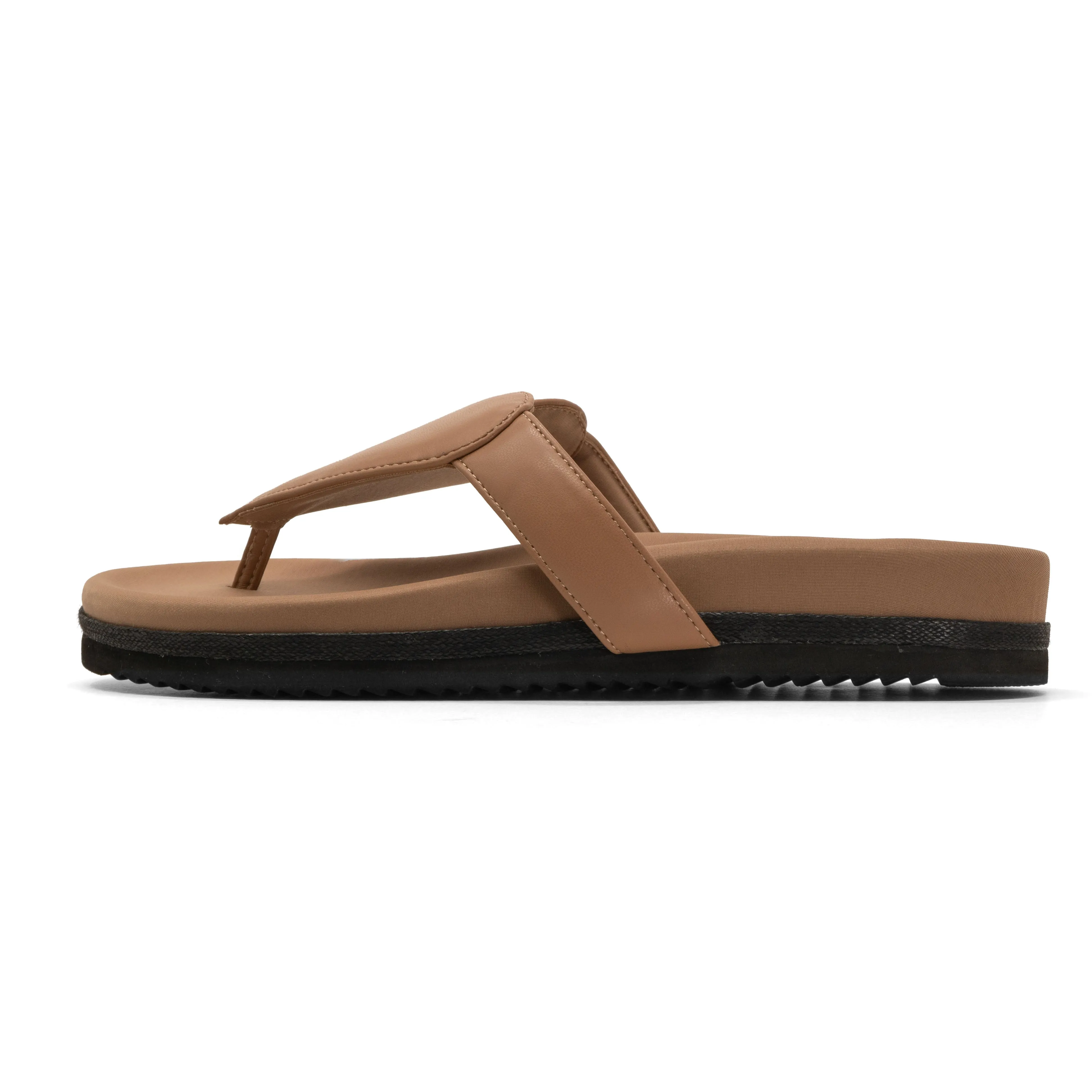 ROAM LOVE SANDAL NUDE VEGAN LEATHER