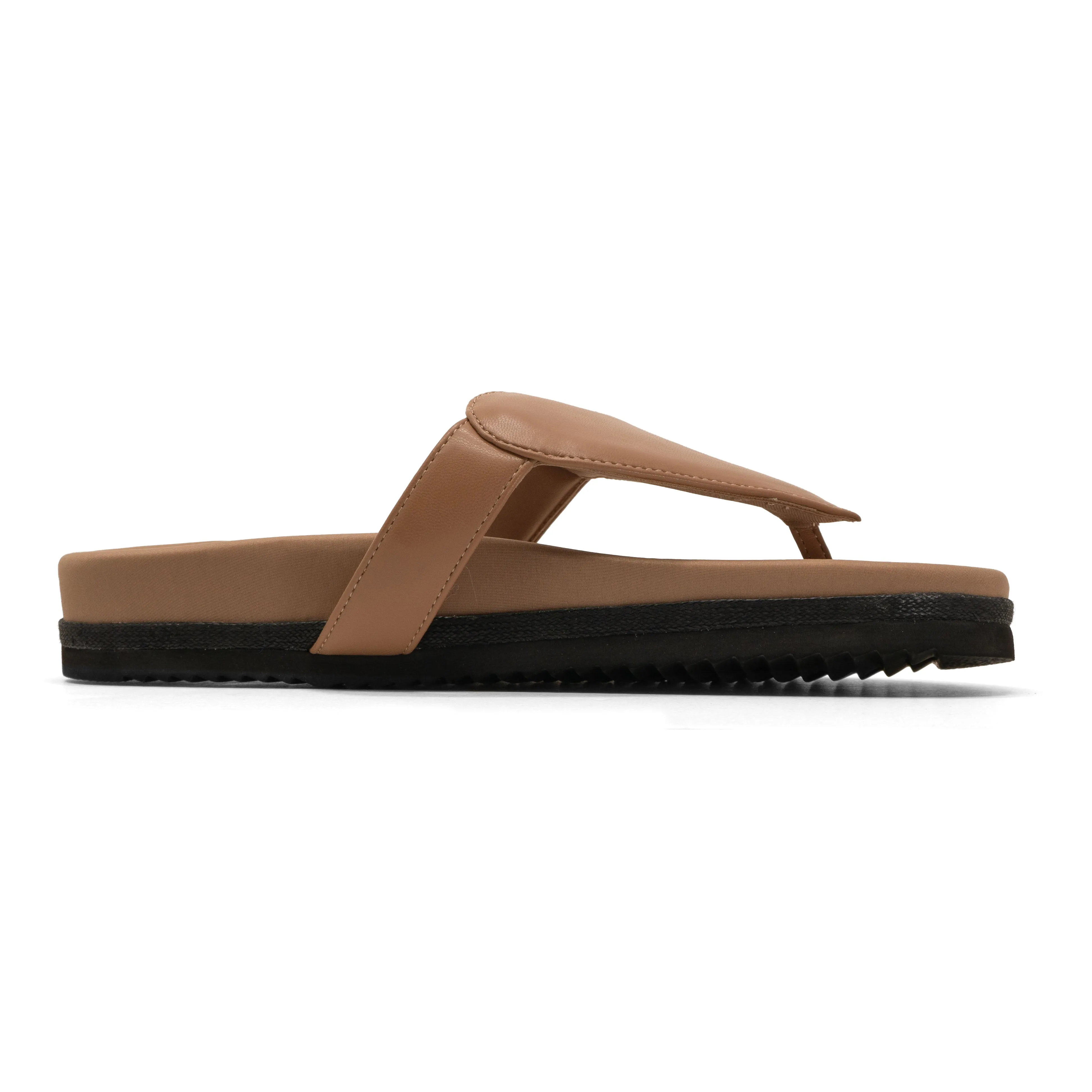 ROAM LOVE SANDAL NUDE VEGAN LEATHER