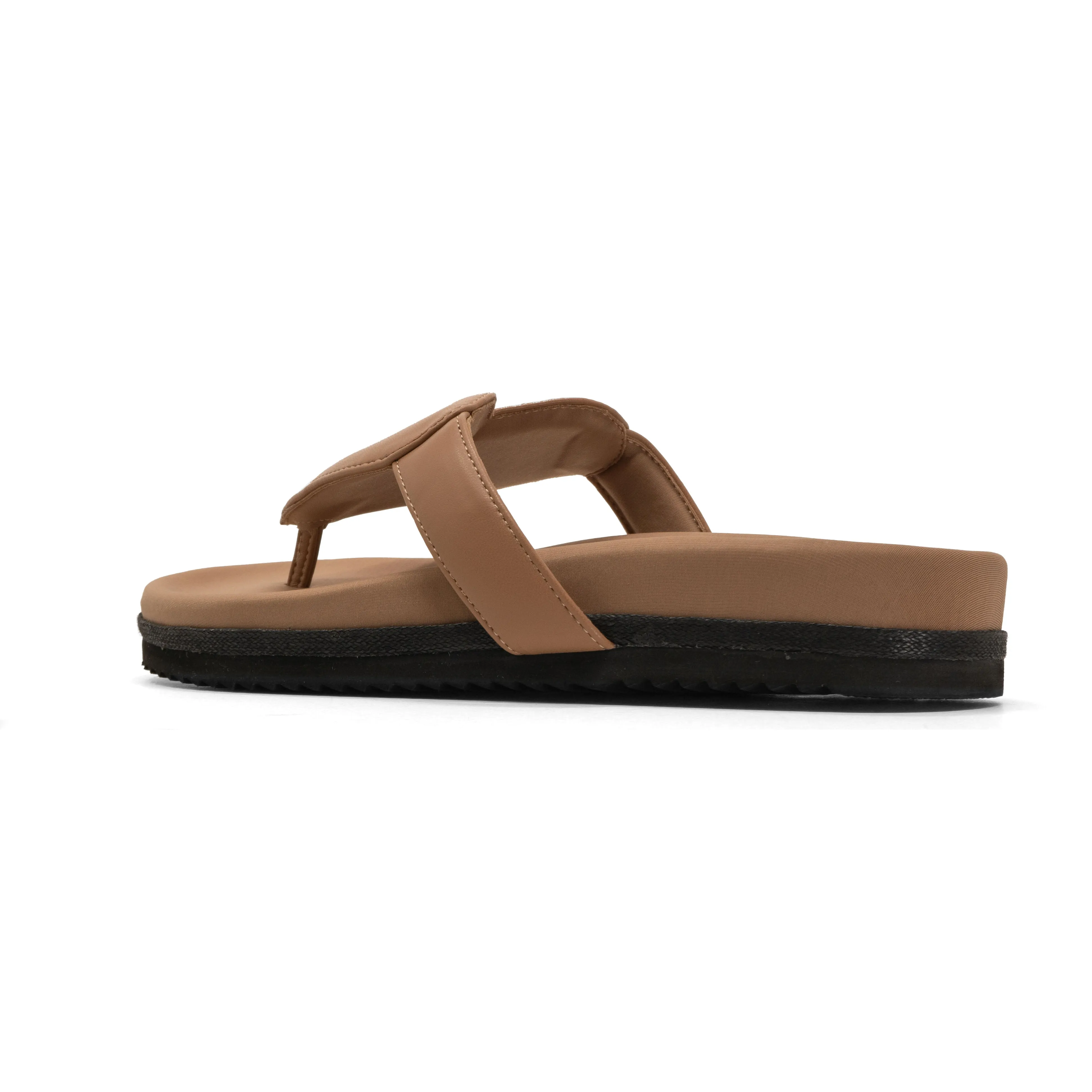 ROAM LOVE SANDAL NUDE VEGAN LEATHER