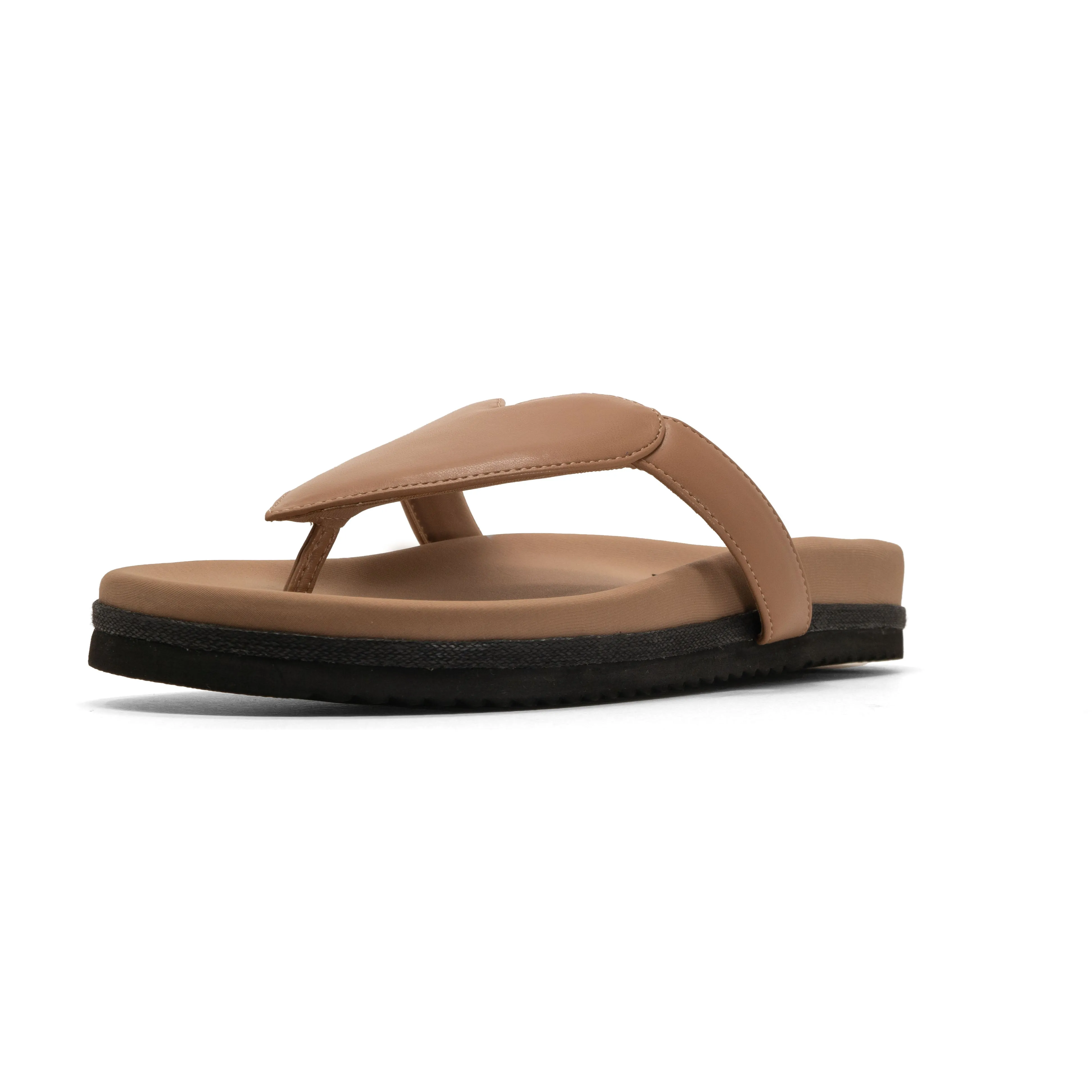 ROAM LOVE SANDAL NUDE VEGAN LEATHER