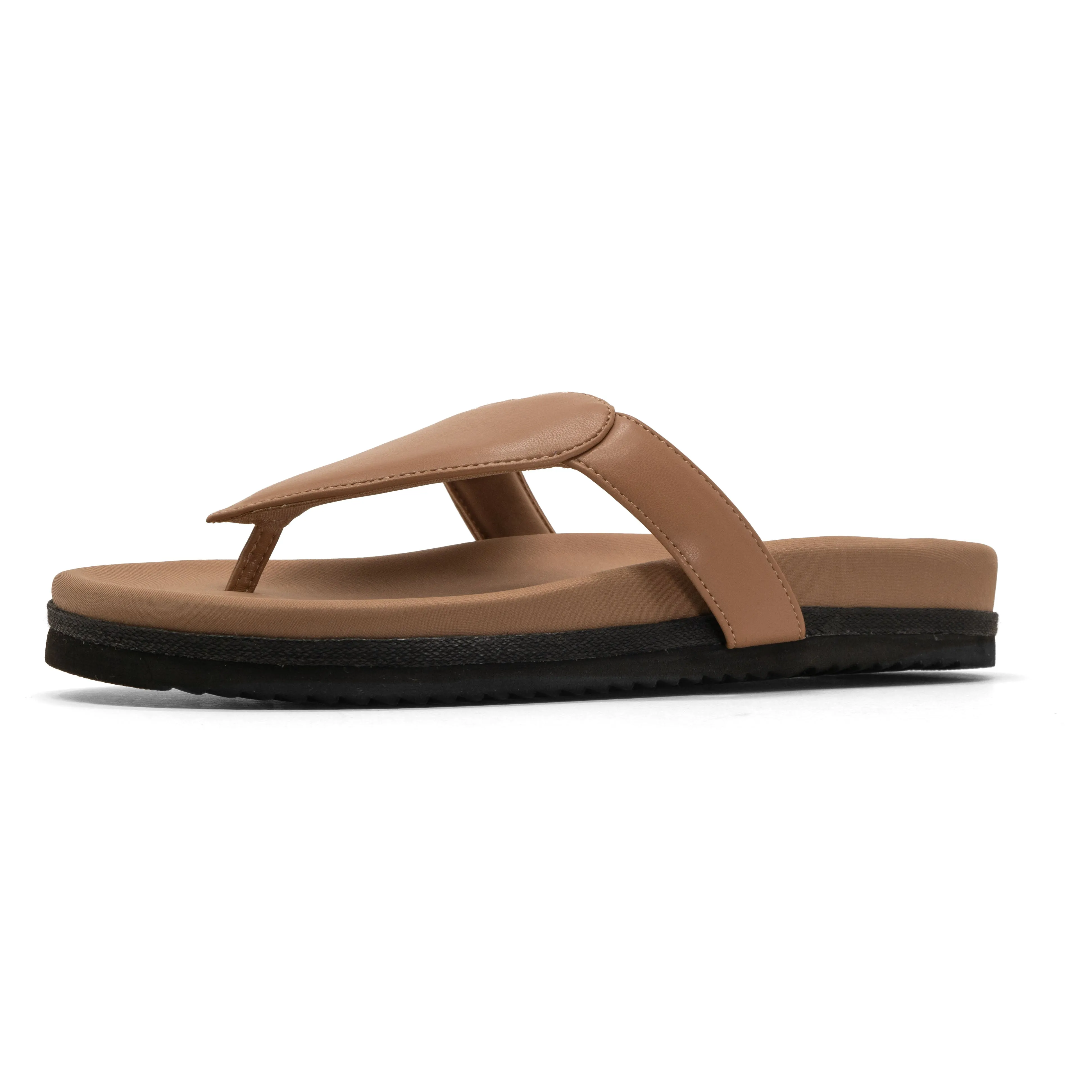 ROAM LOVE SANDAL NUDE VEGAN LEATHER