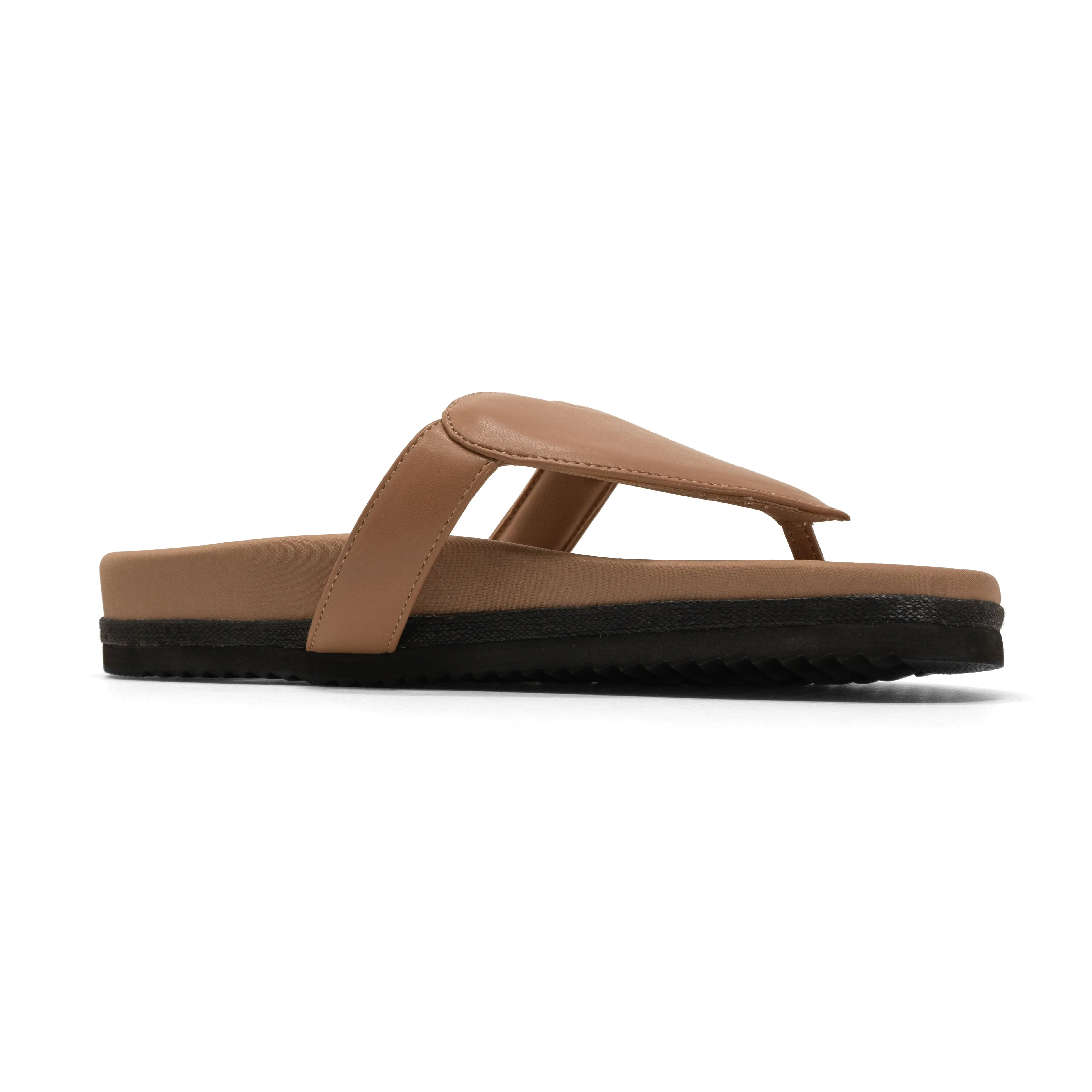 ROAM LOVE SANDAL NUDE VEGAN LEATHER