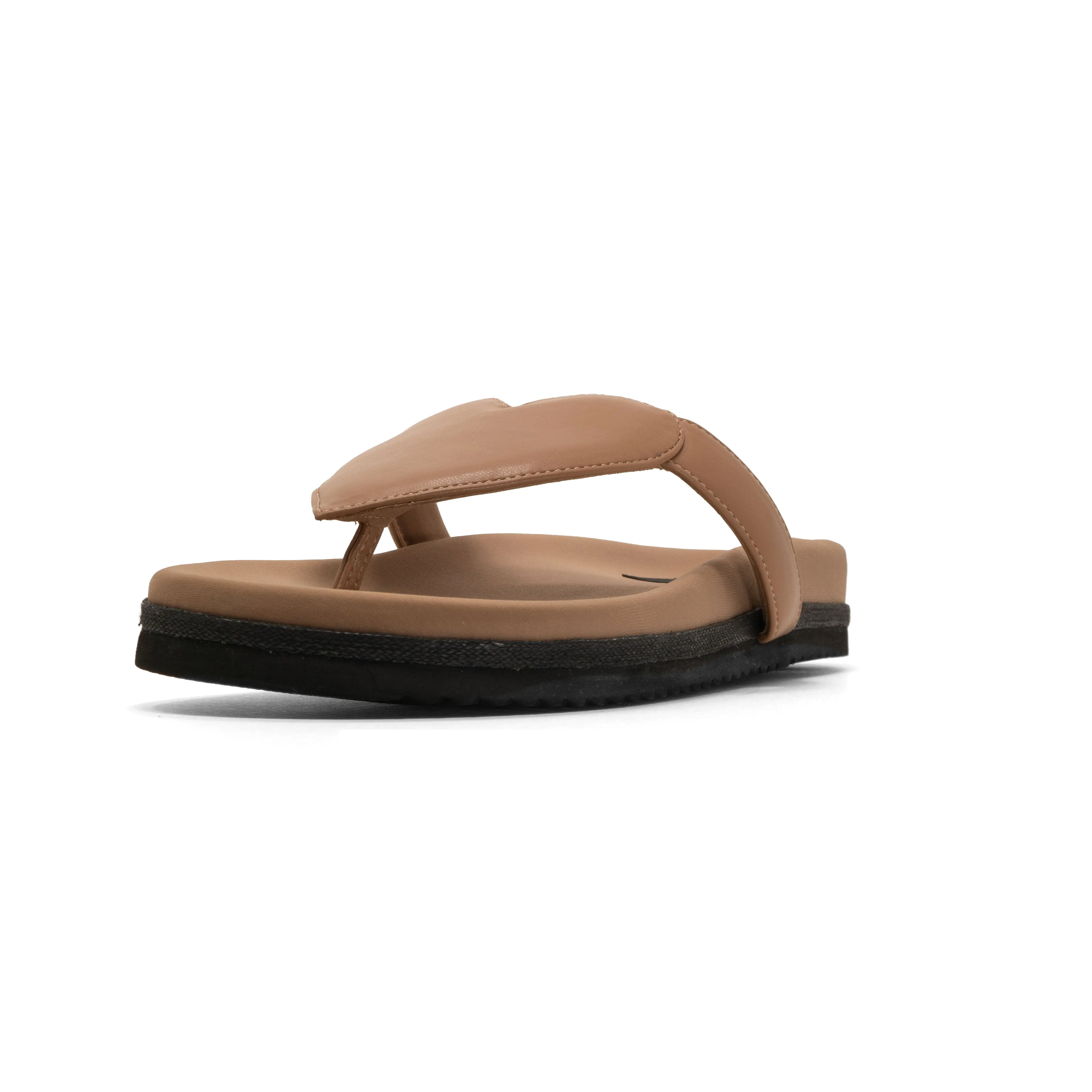 ROAM LOVE SANDAL NUDE VEGAN LEATHER