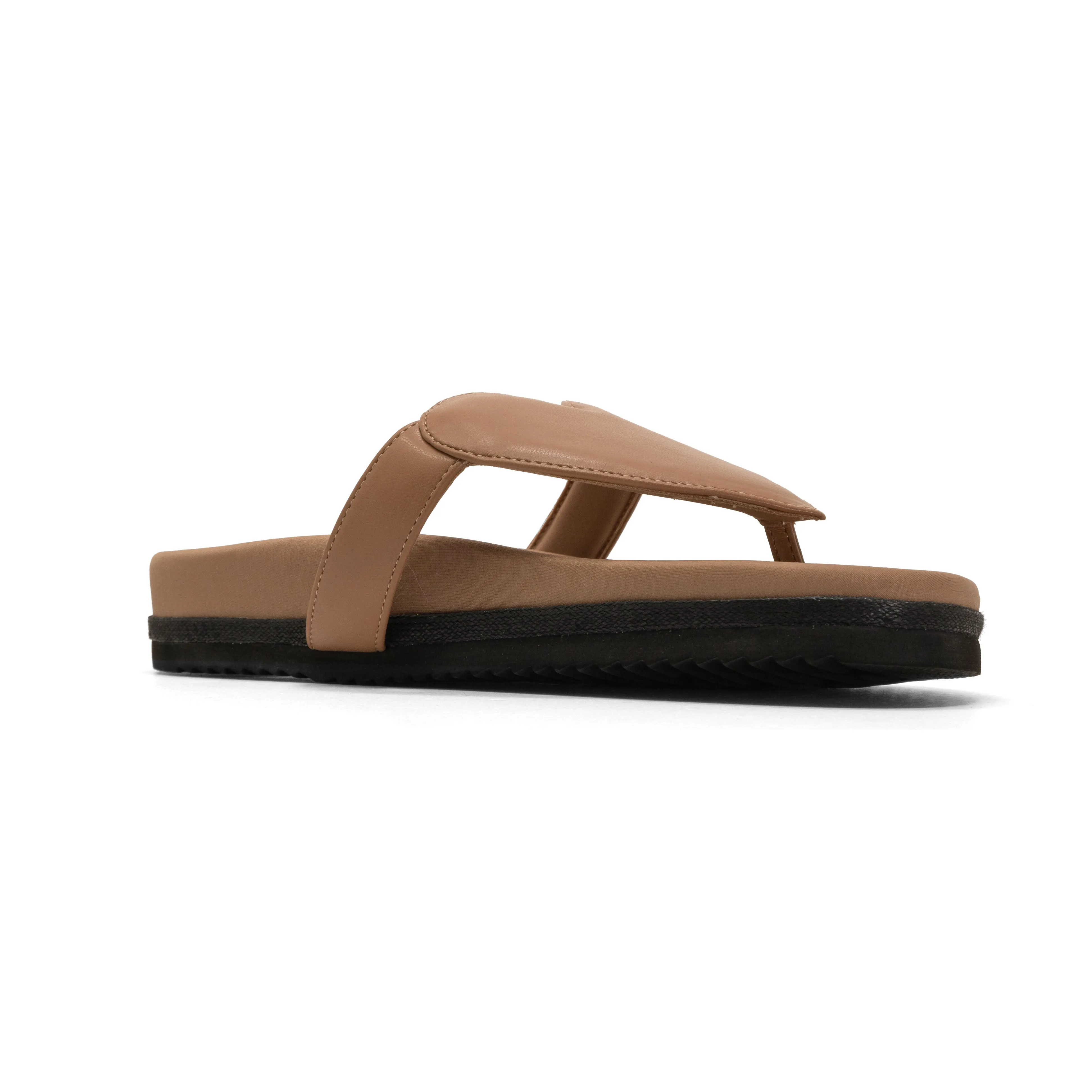 ROAM LOVE SANDAL NUDE VEGAN LEATHER