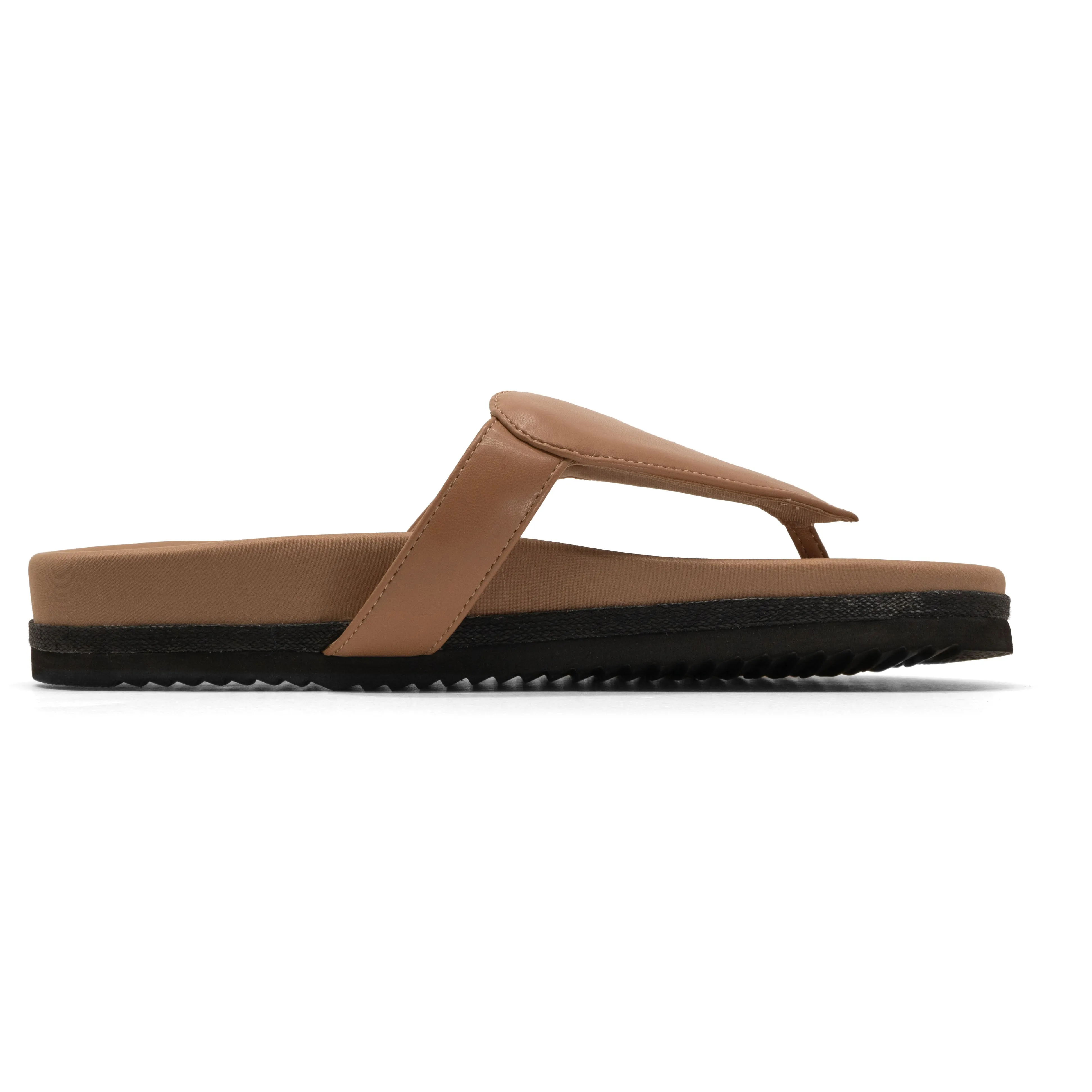 ROAM LOVE SANDAL NUDE VEGAN LEATHER