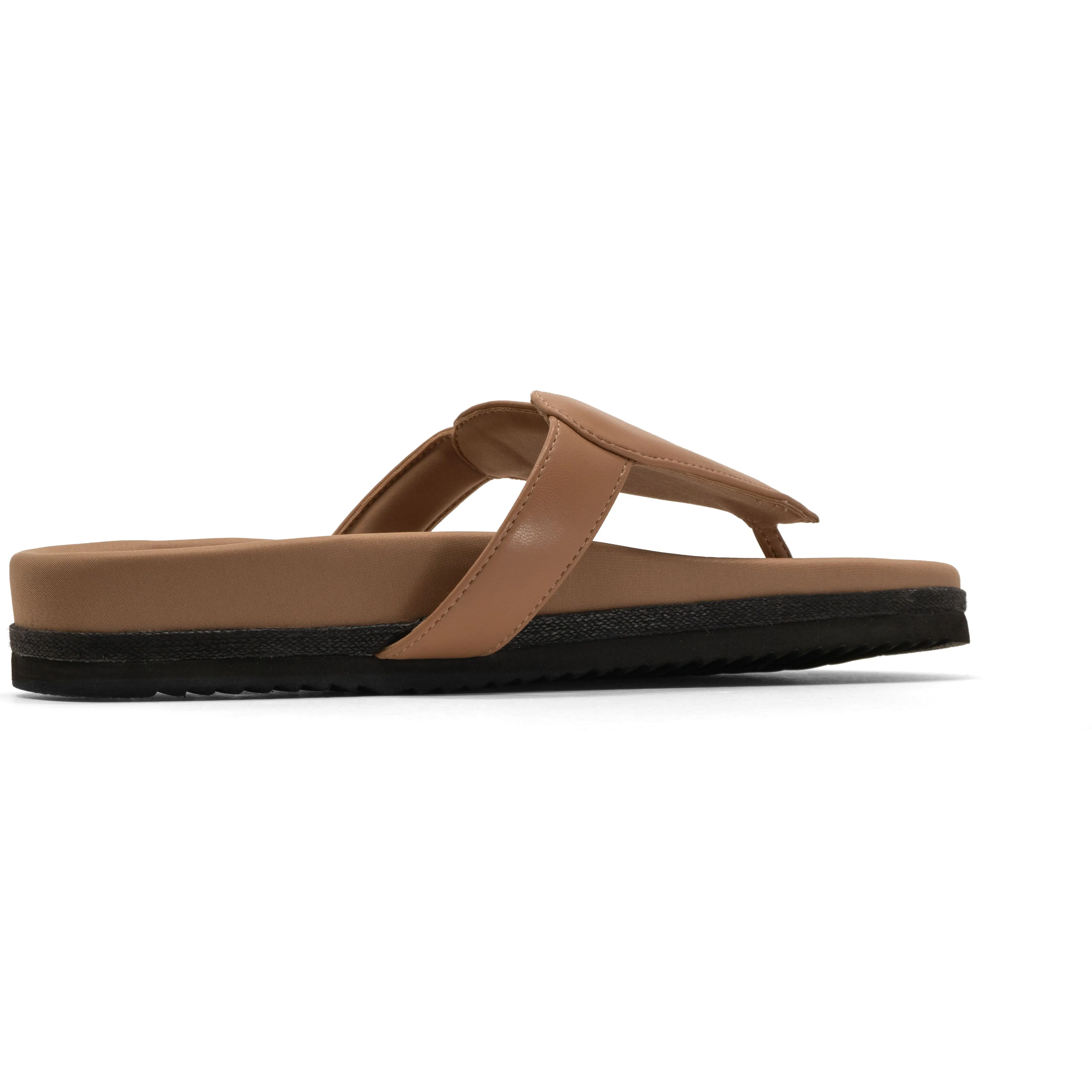ROAM LOVE SANDAL NUDE VEGAN LEATHER