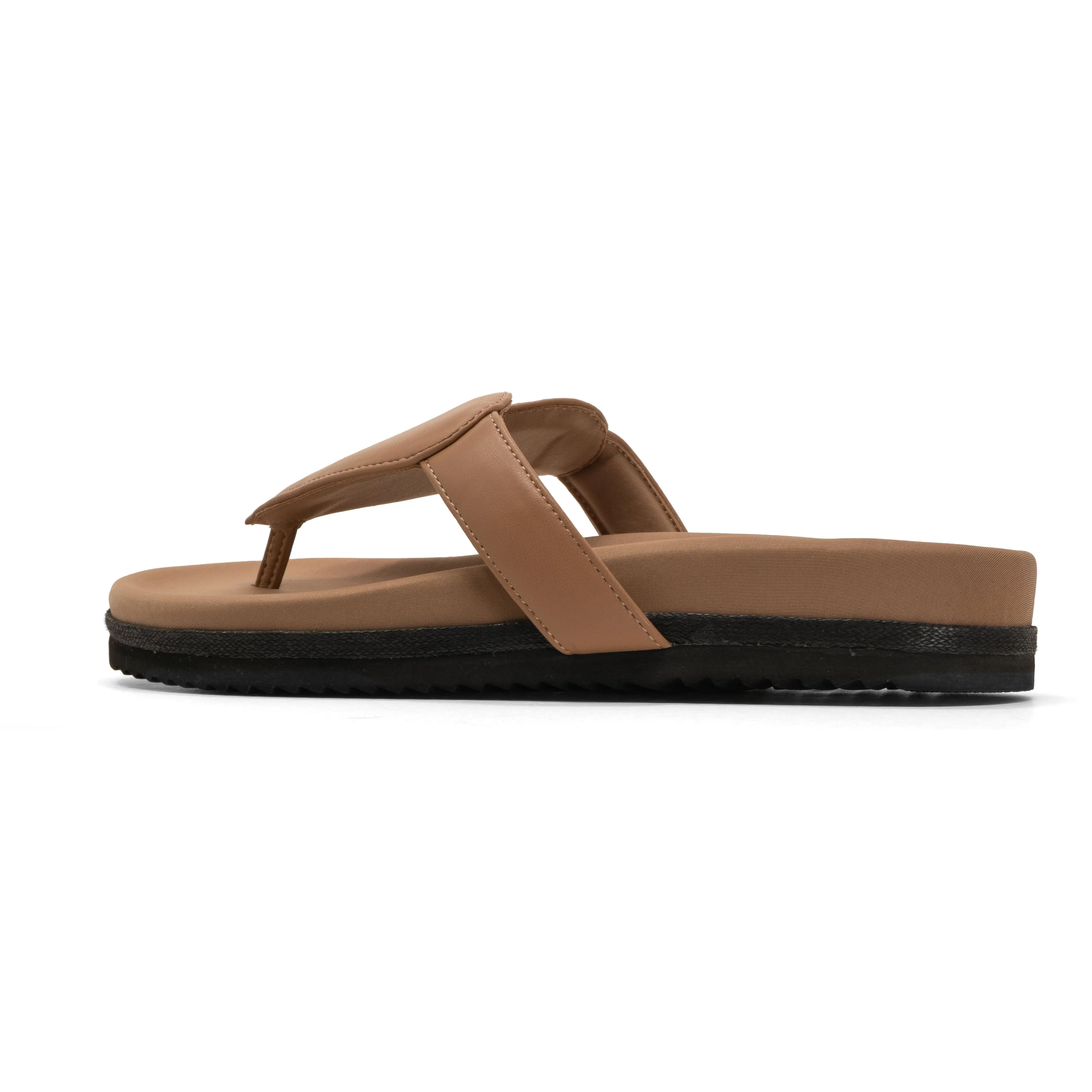 ROAM LOVE SANDAL NUDE VEGAN LEATHER
