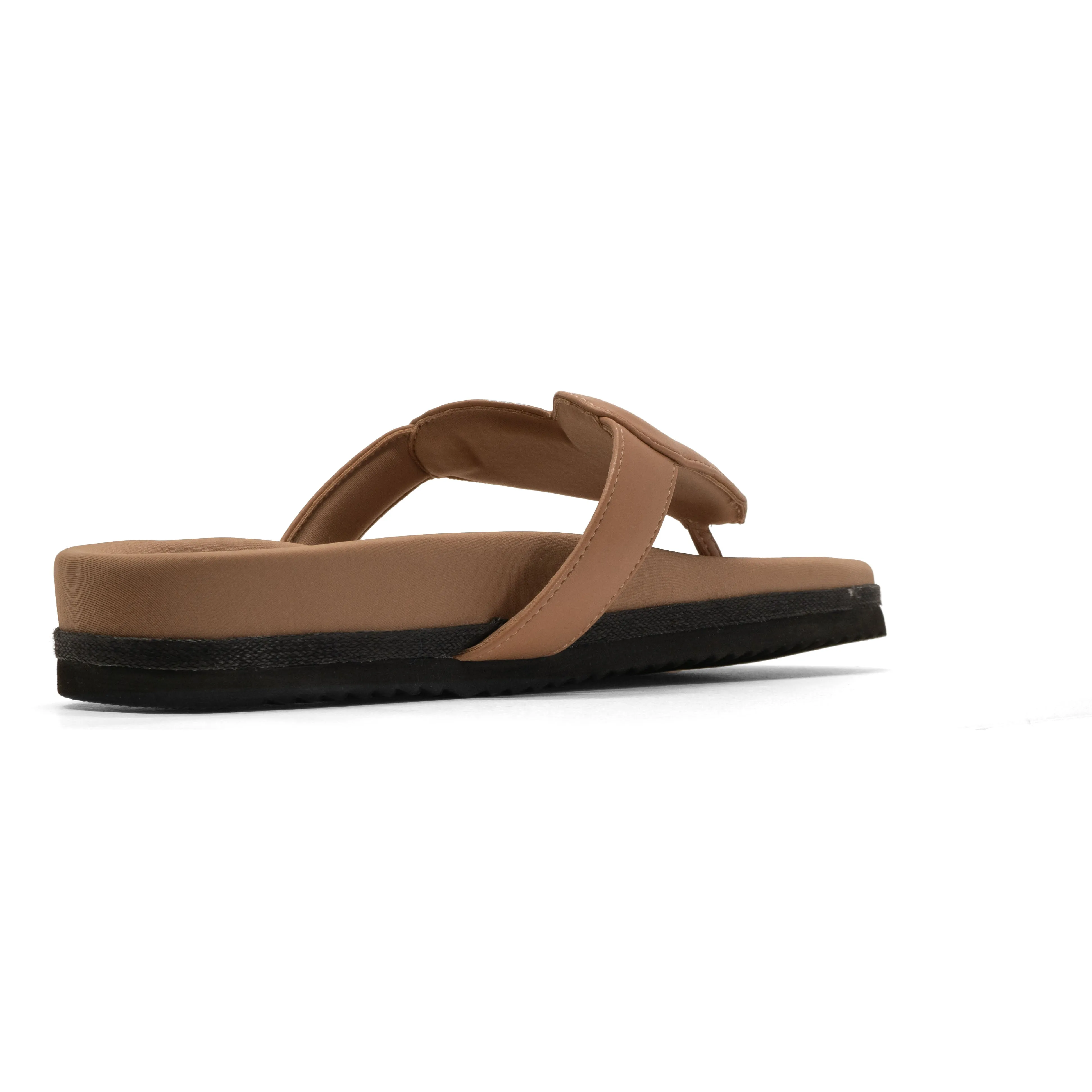 ROAM LOVE SANDAL NUDE VEGAN LEATHER