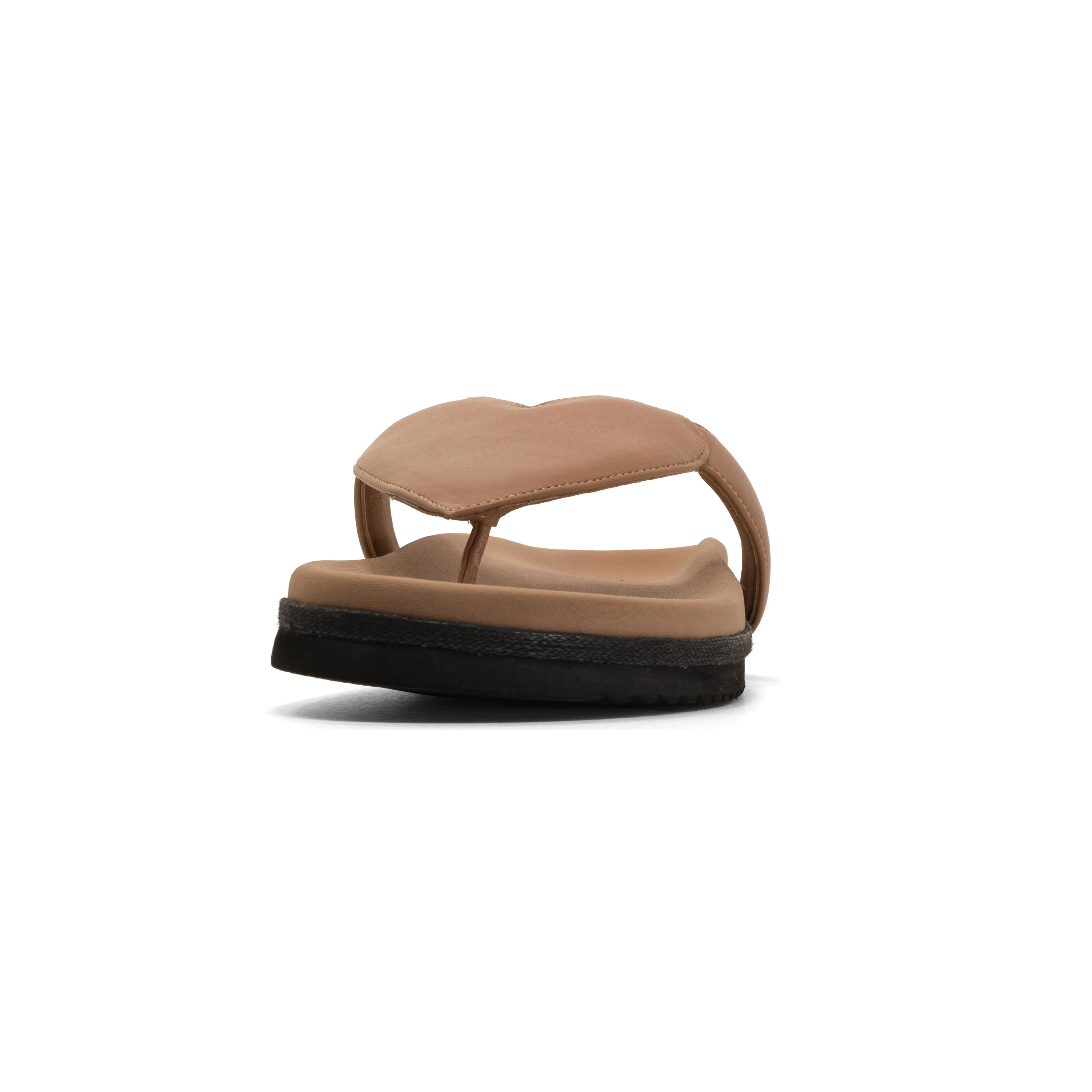ROAM LOVE SANDAL NUDE VEGAN LEATHER