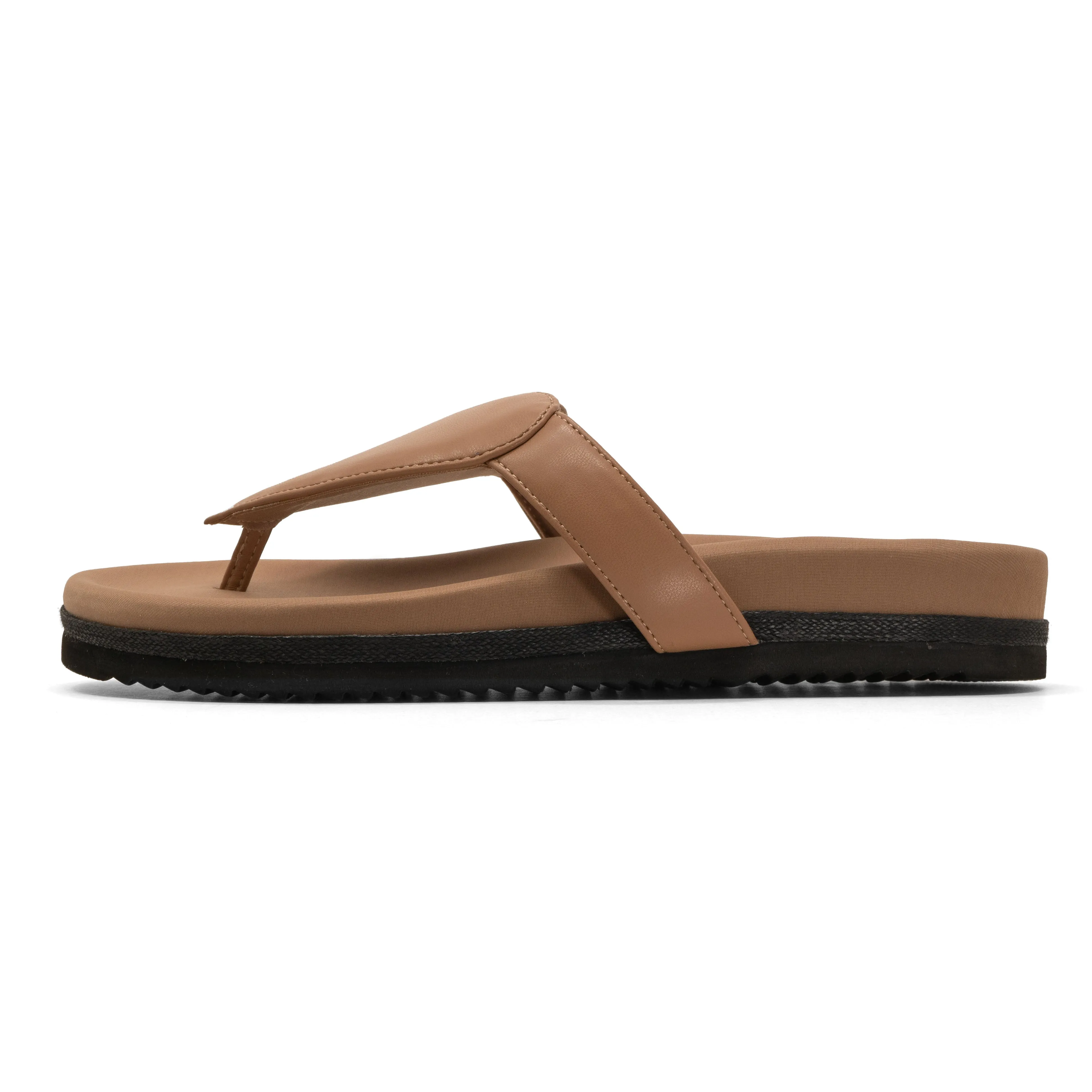 ROAM LOVE SANDAL NUDE VEGAN LEATHER