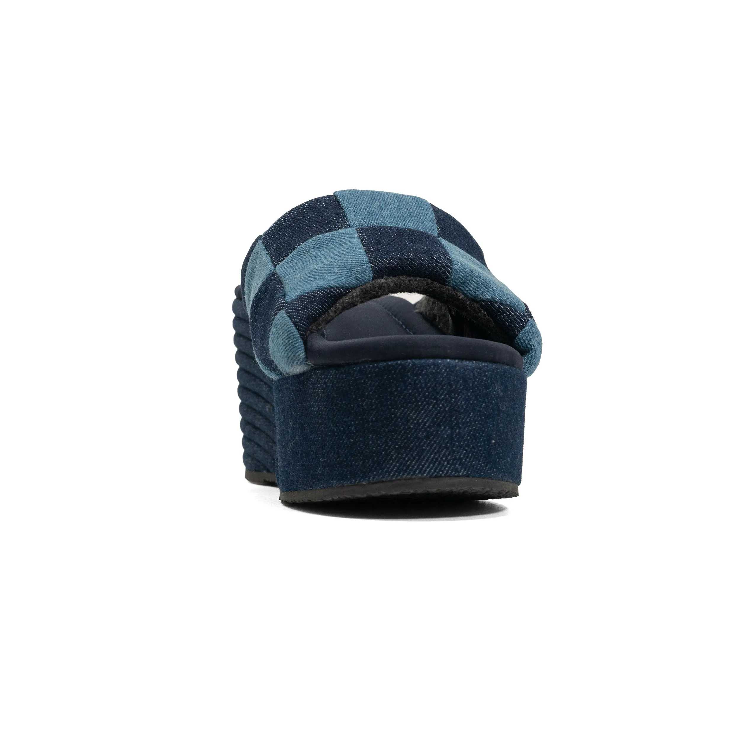 ROAM SCOOP PATCH DENIM MID STRATA PLATFORM WEDGE