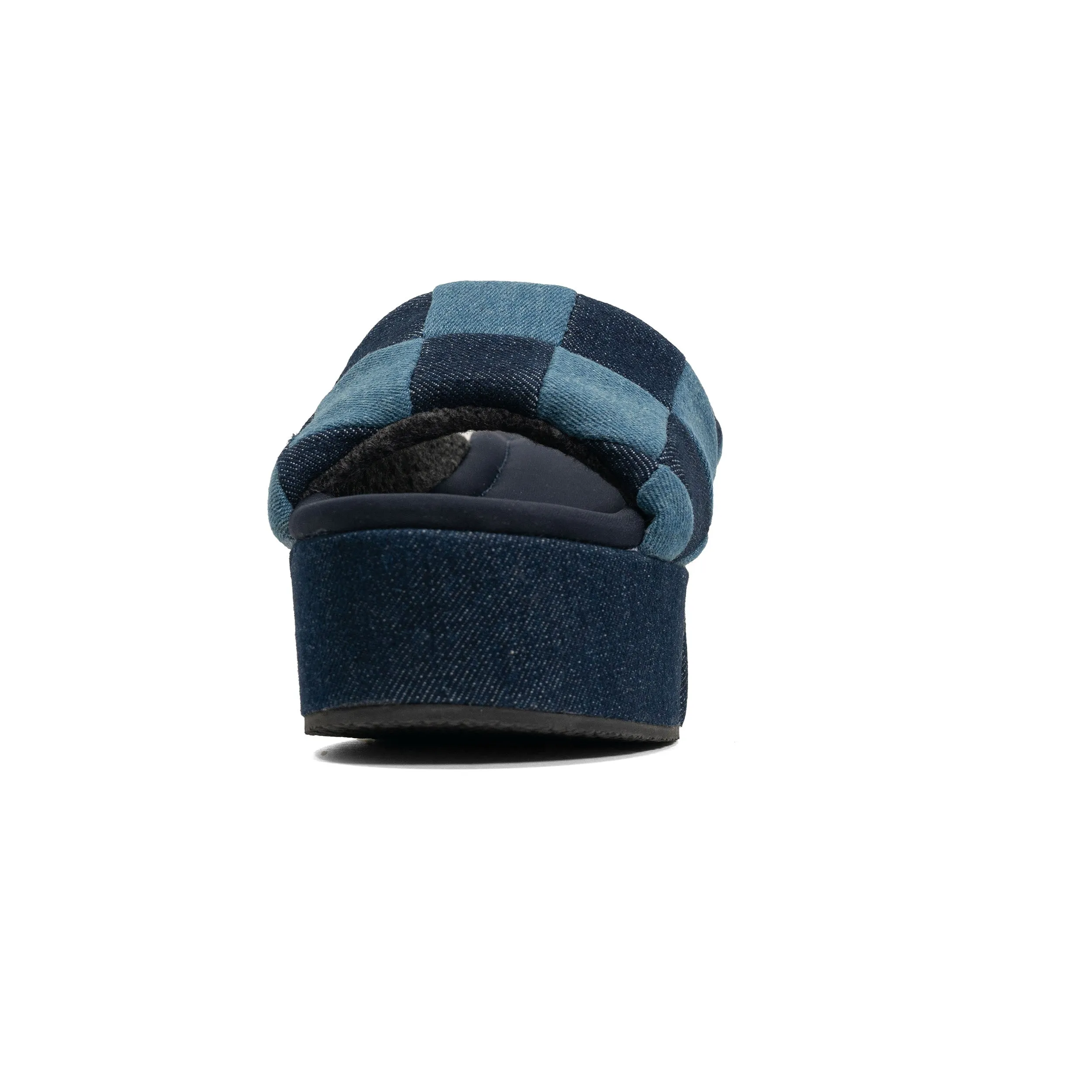 ROAM SCOOP PATCH DENIM MID STRATA PLATFORM WEDGE