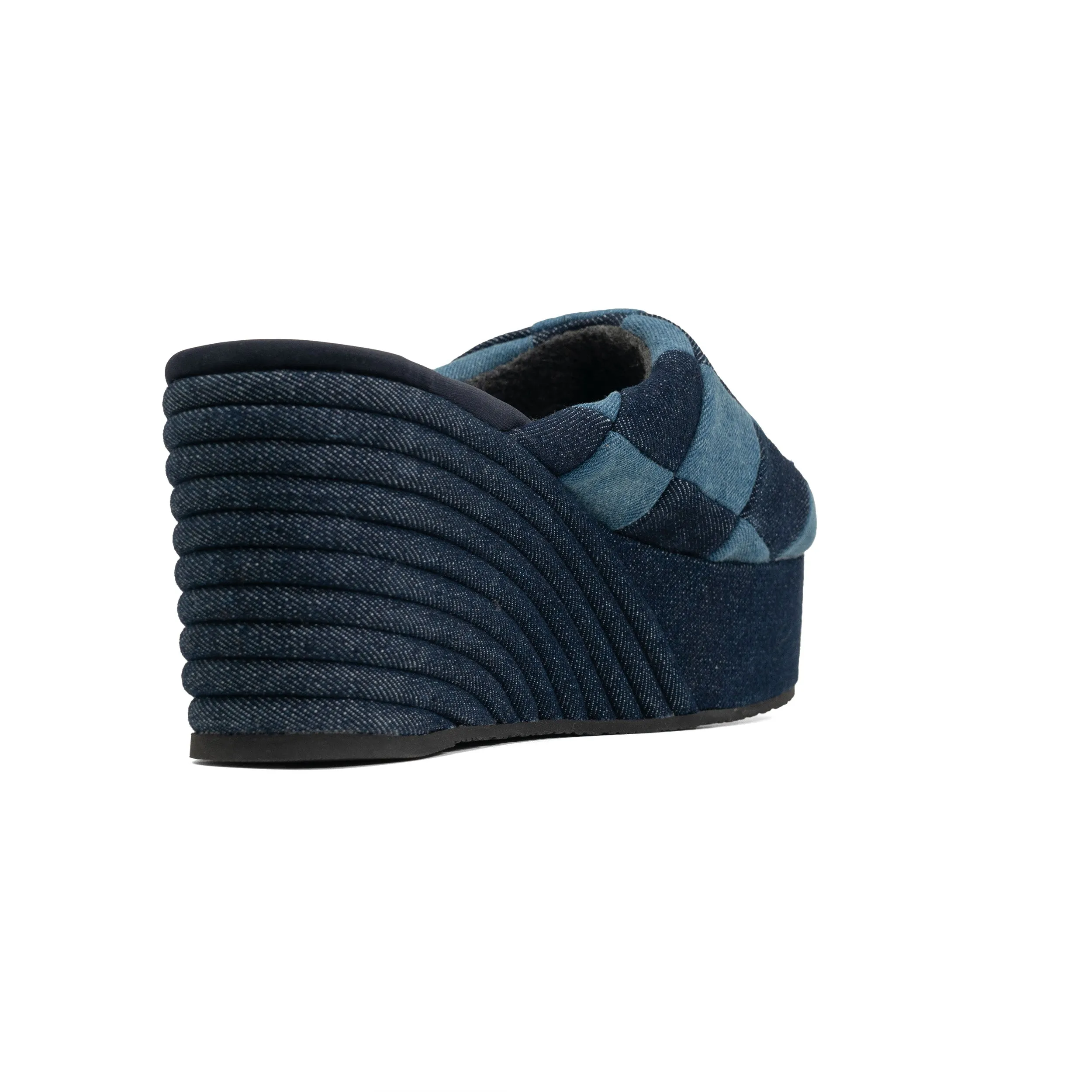 ROAM SCOOP PATCH DENIM MID STRATA PLATFORM WEDGE