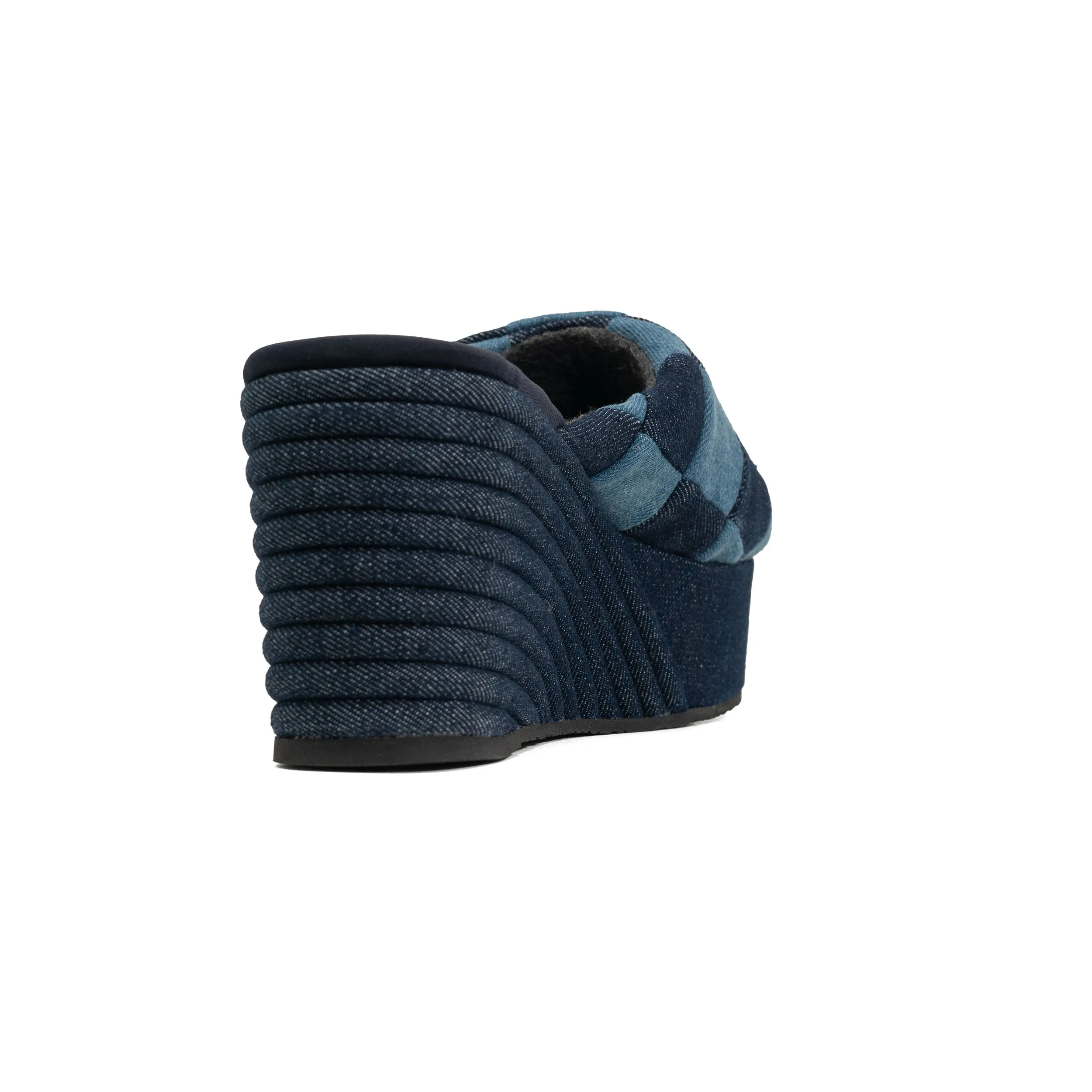 ROAM SCOOP PATCH DENIM MID STRATA PLATFORM WEDGE