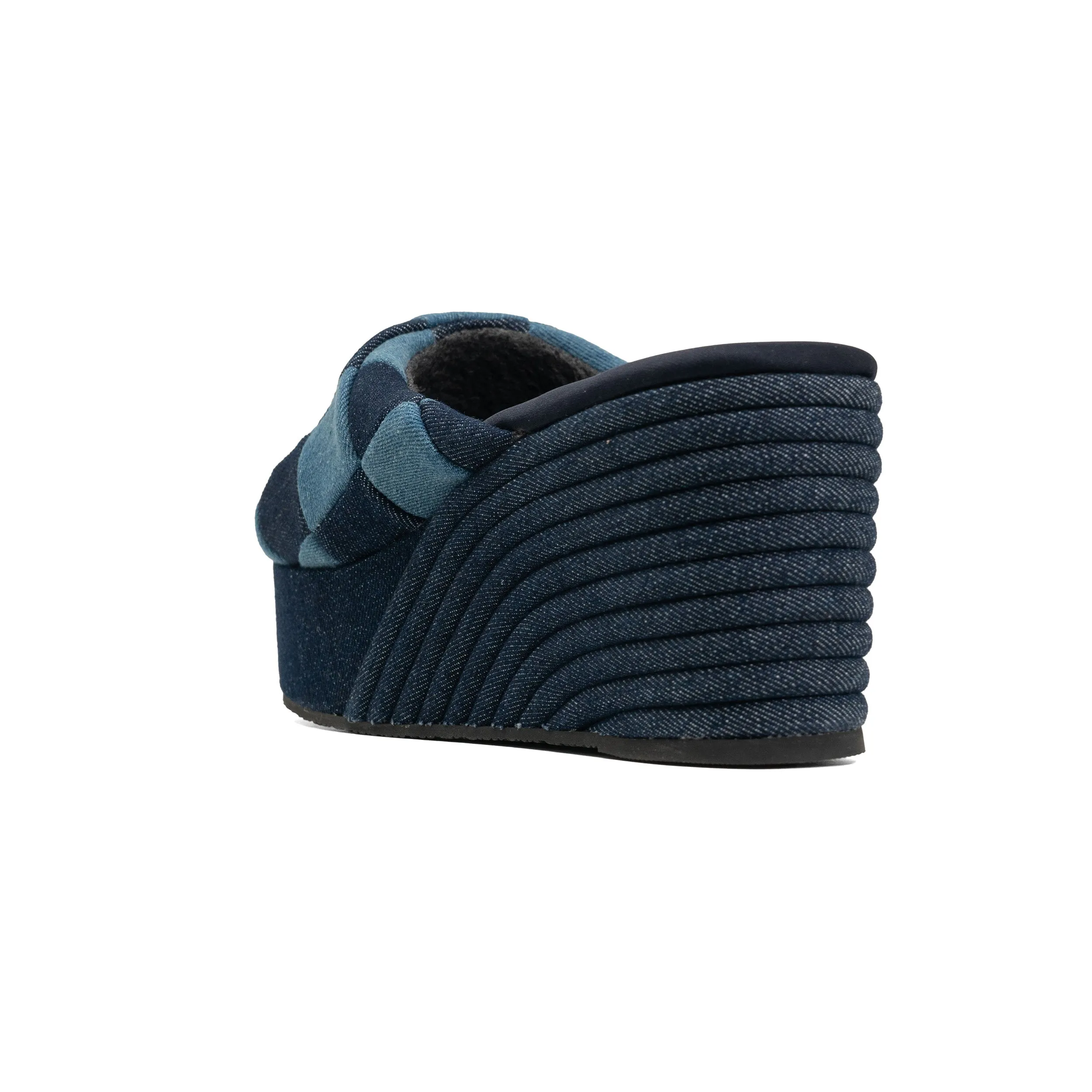 ROAM SCOOP PATCH DENIM MID STRATA PLATFORM WEDGE