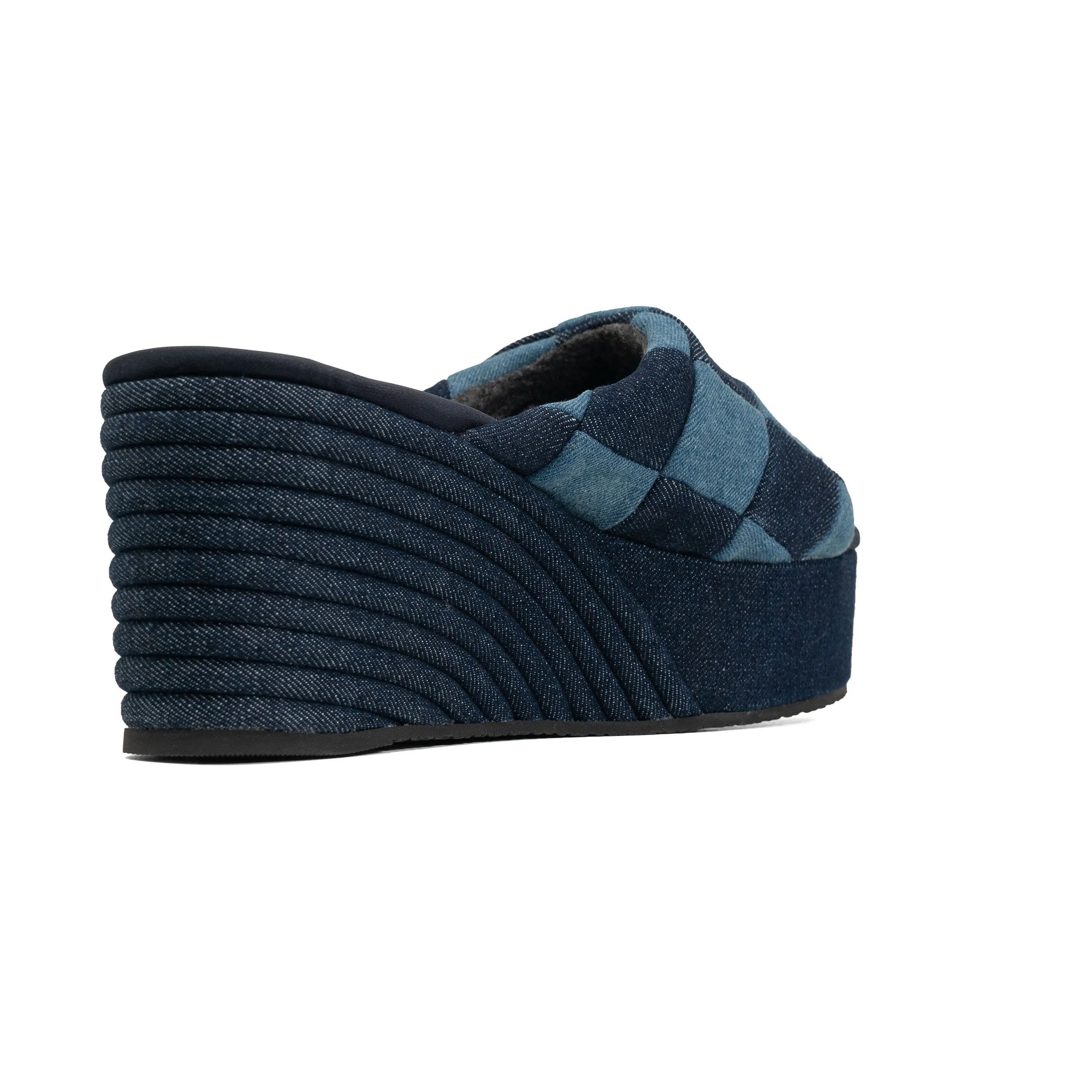 ROAM SCOOP PATCH DENIM MID STRATA PLATFORM WEDGE
