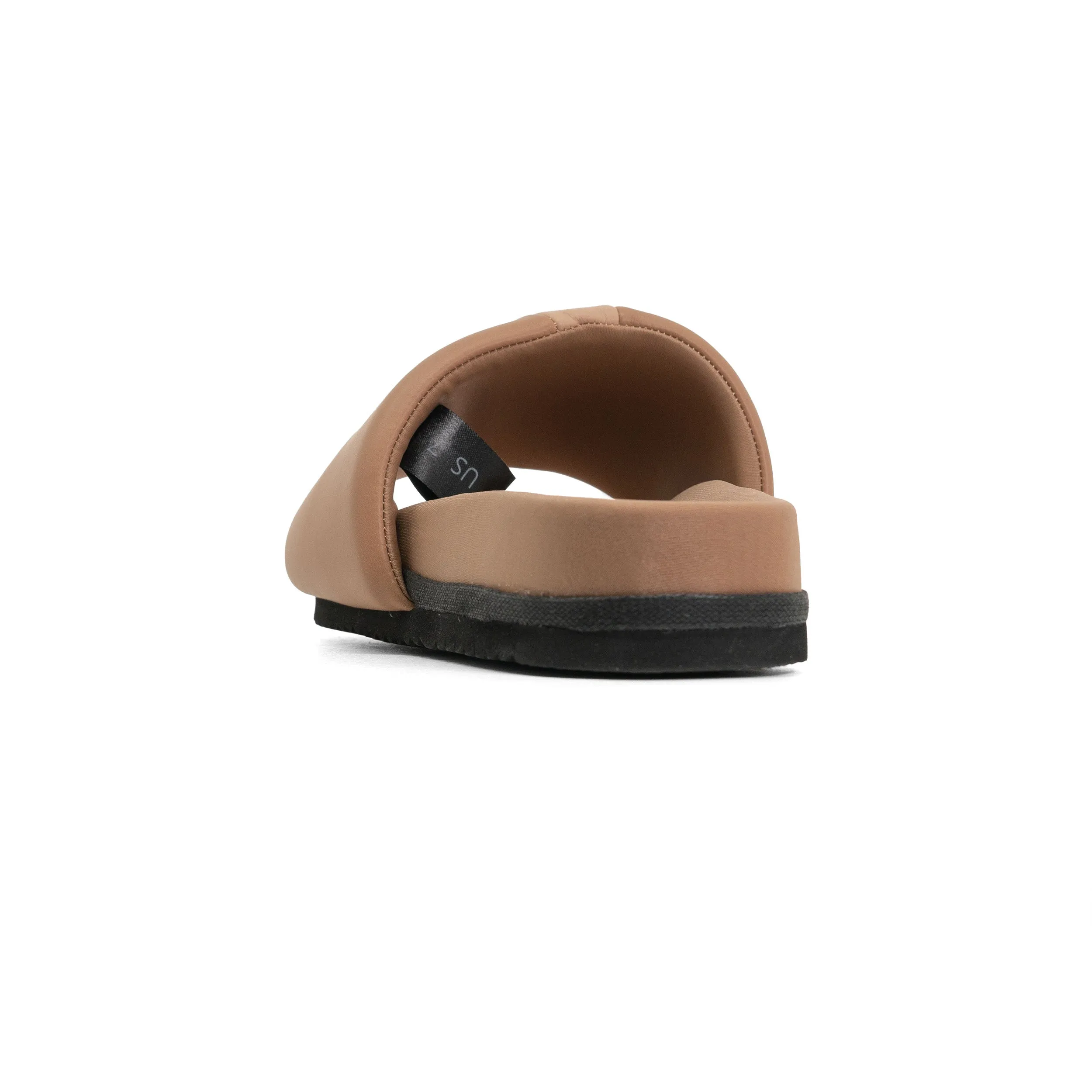 ROAM STRIPE SLIDER BEIGE & NUDE VEGAN LEATHER