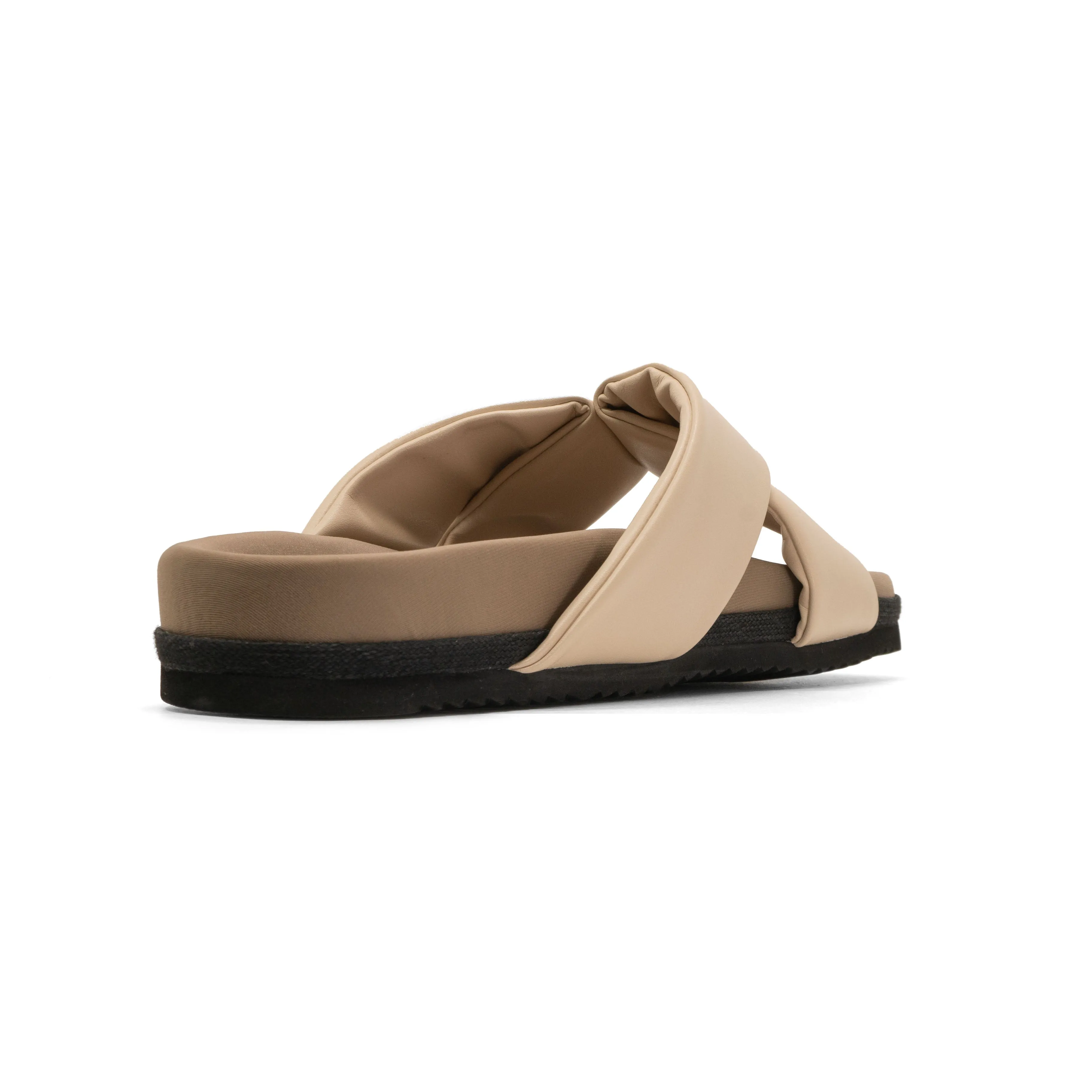 ROAM WING SANDAL CREAM VEGAN LEATHER