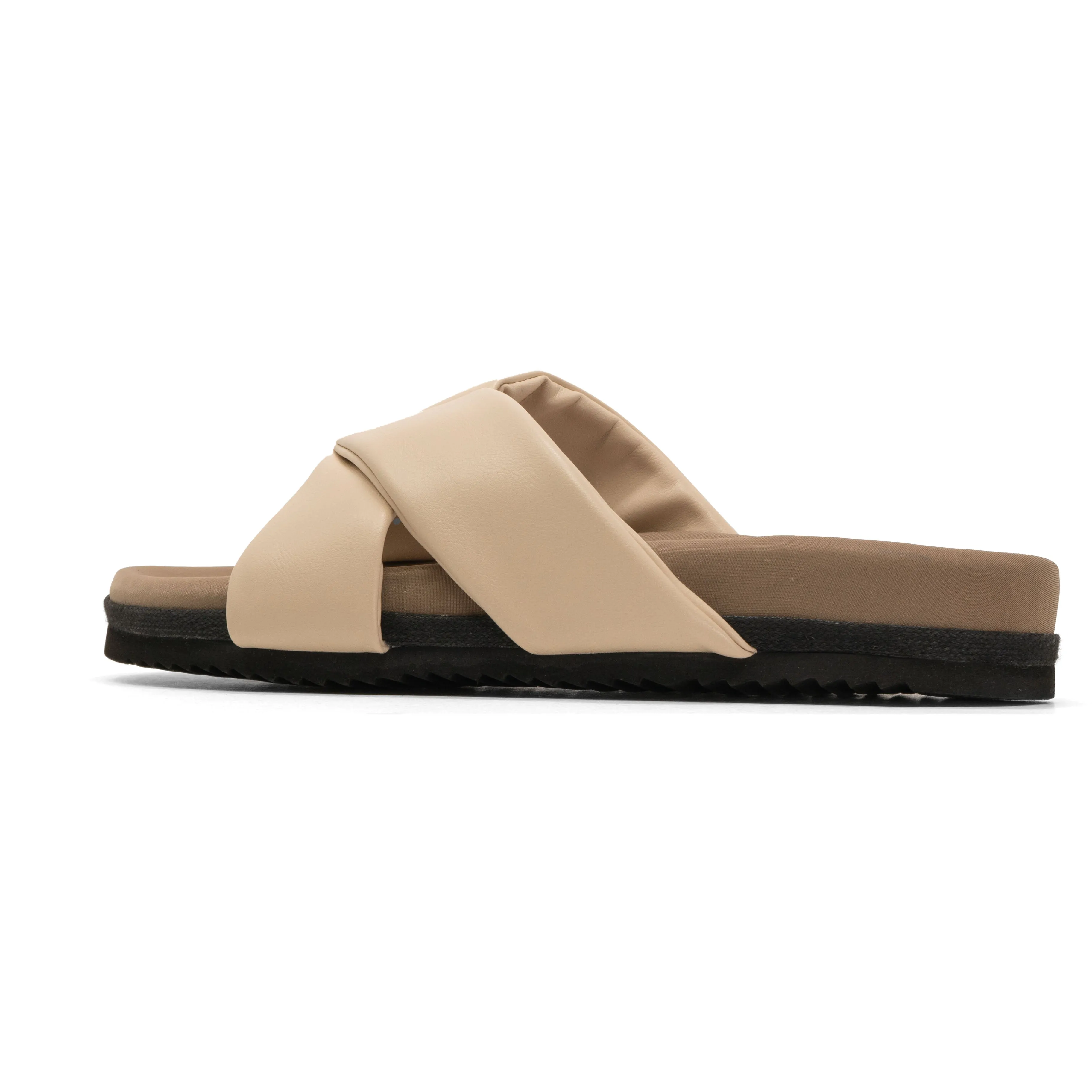 ROAM WING SANDAL CREAM VEGAN LEATHER