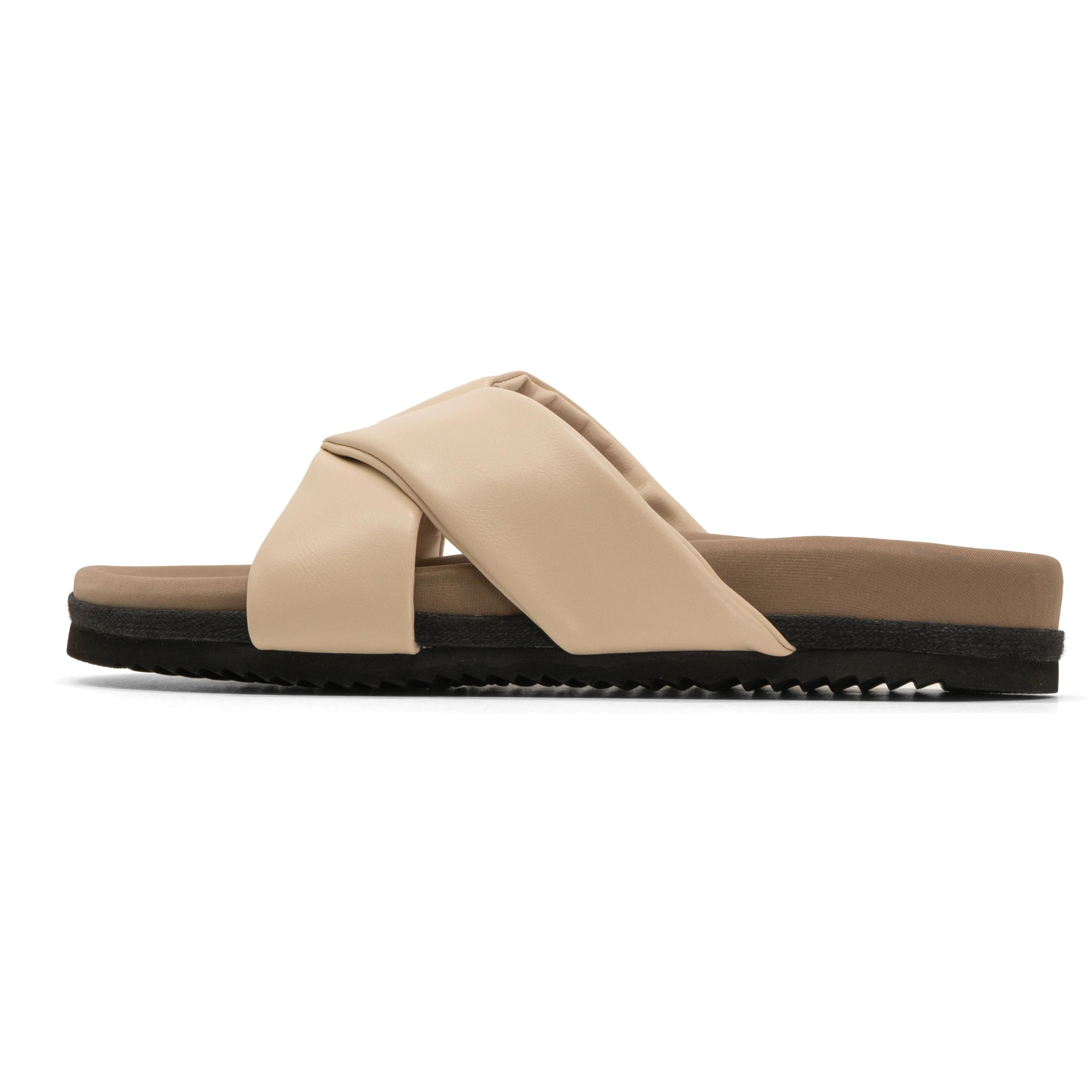ROAM WING SANDAL CREAM VEGAN LEATHER