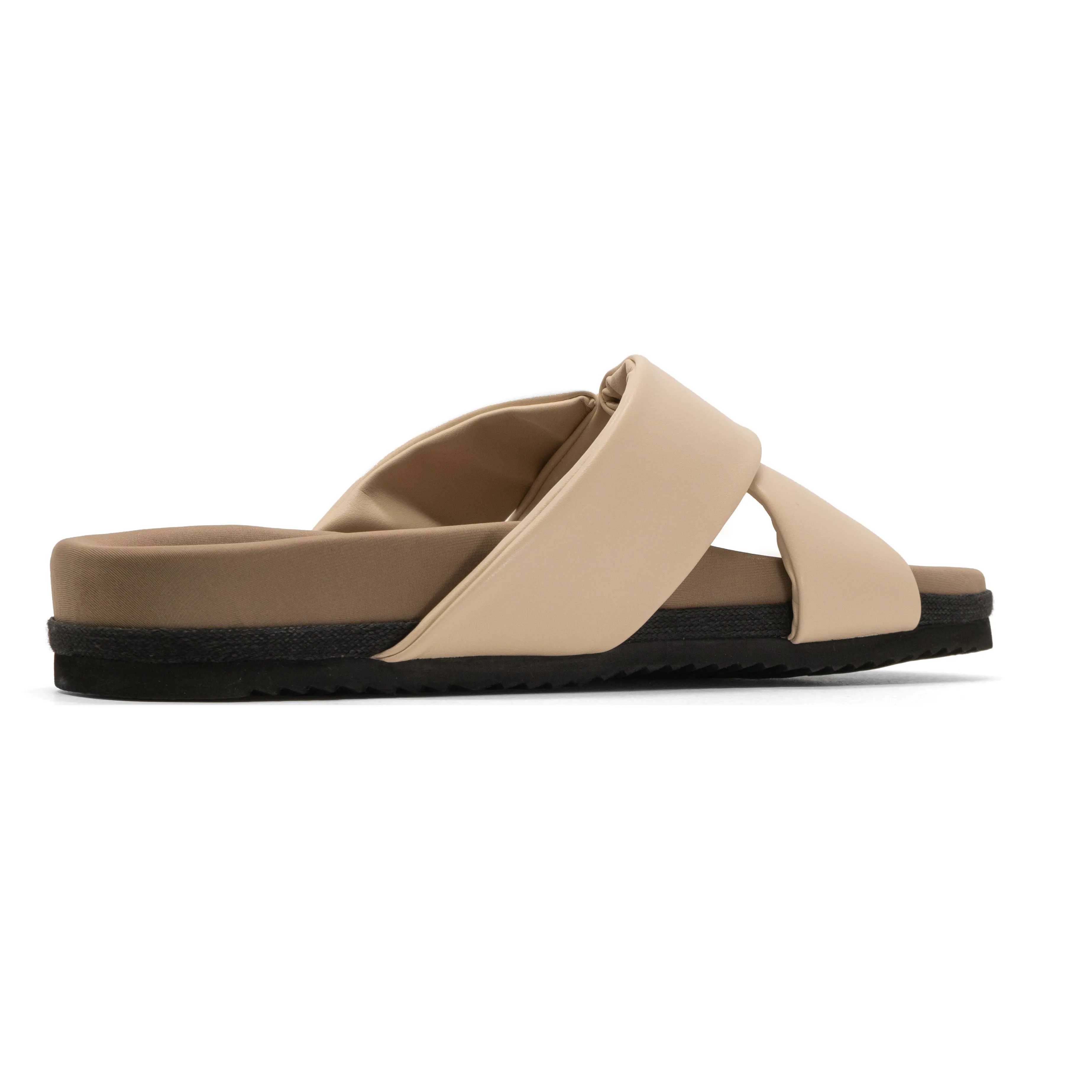 ROAM WING SANDAL CREAM VEGAN LEATHER