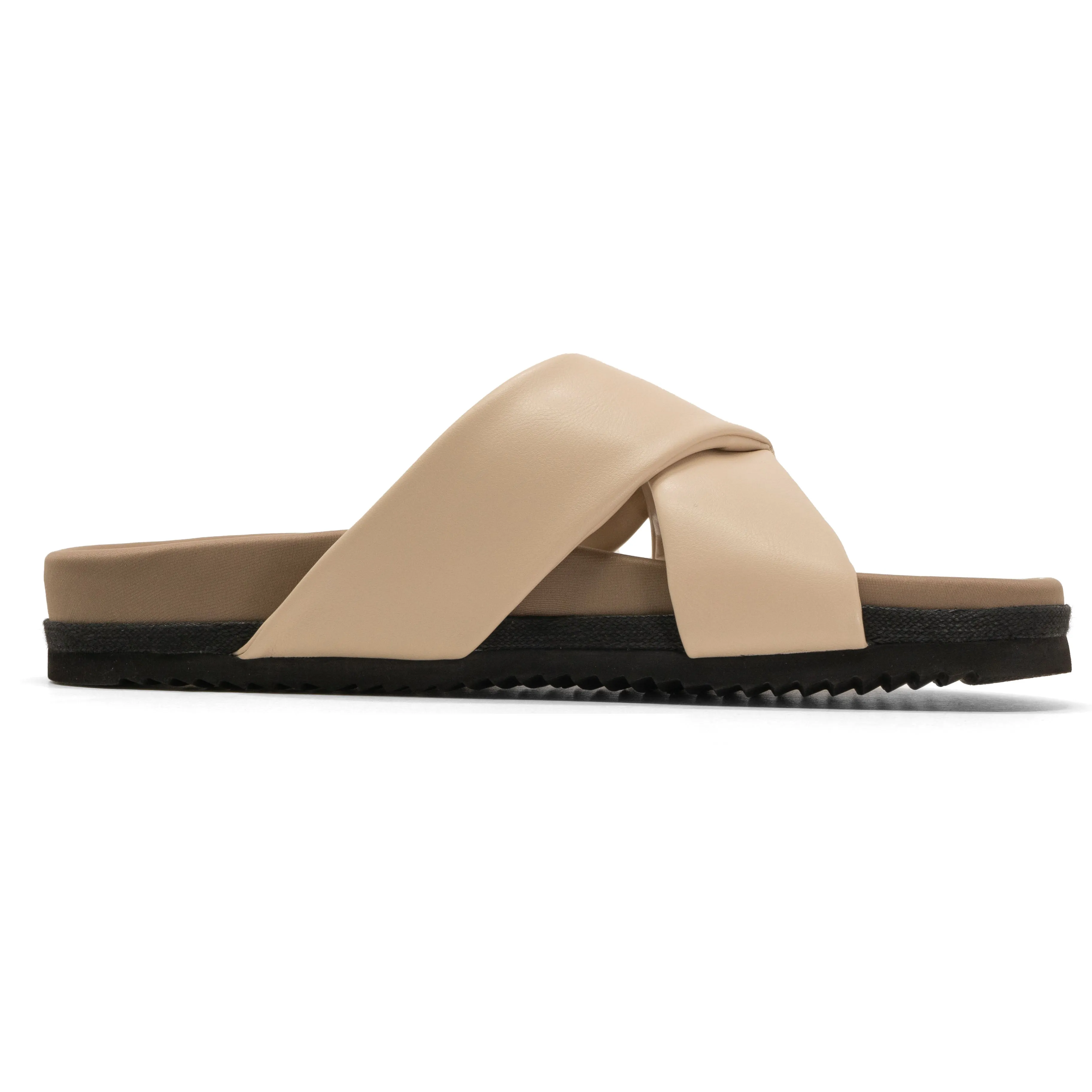 ROAM WING SANDAL CREAM VEGAN LEATHER