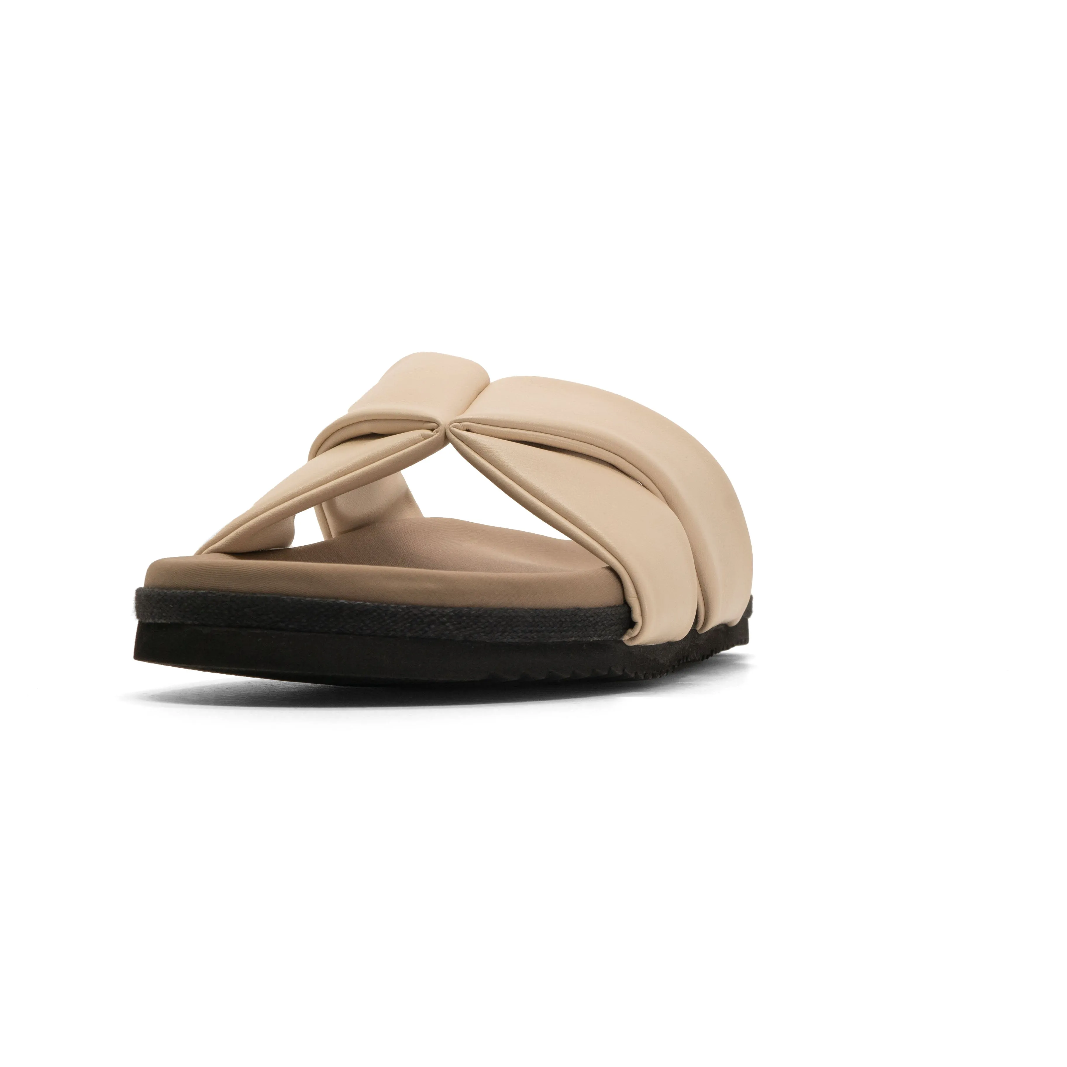 ROAM WING SANDAL CREAM VEGAN LEATHER