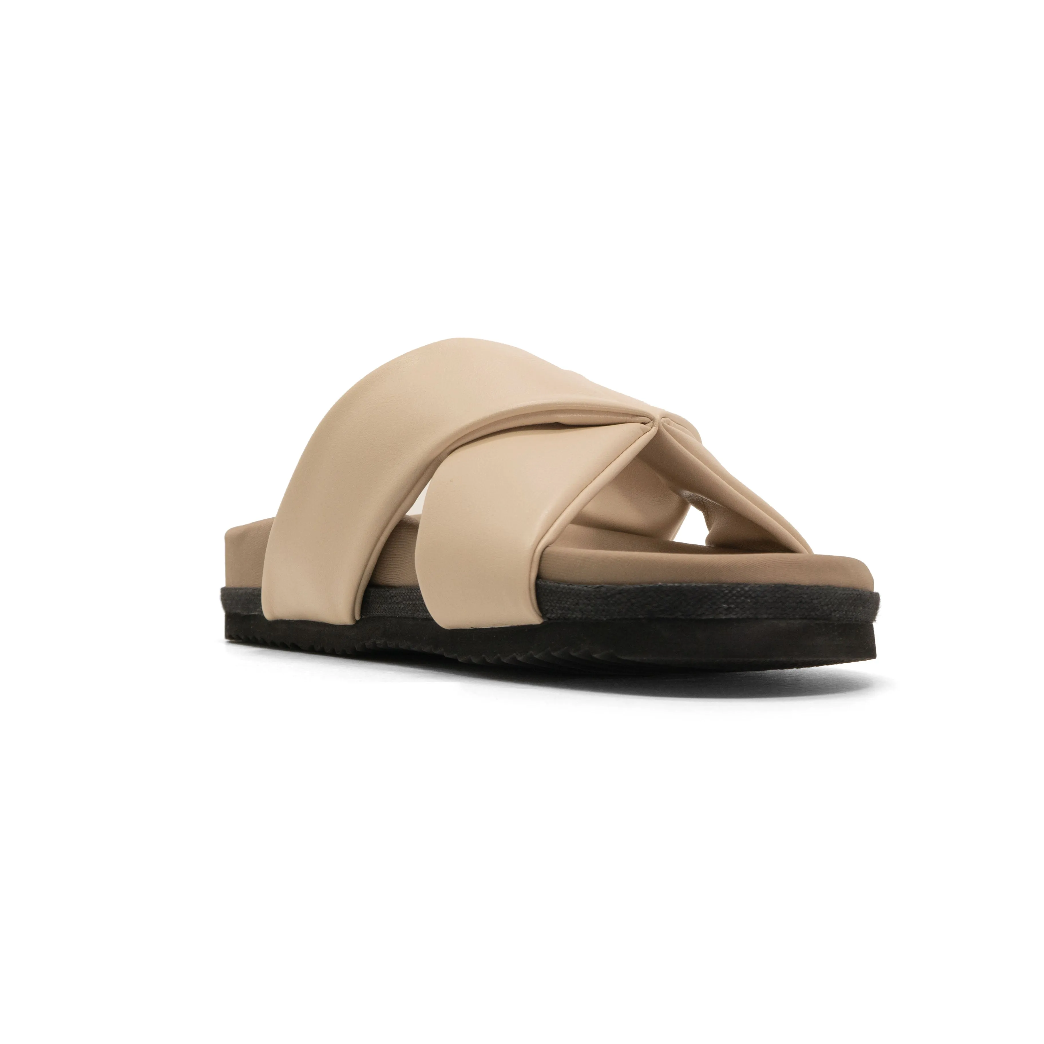 ROAM WING SANDAL CREAM VEGAN LEATHER