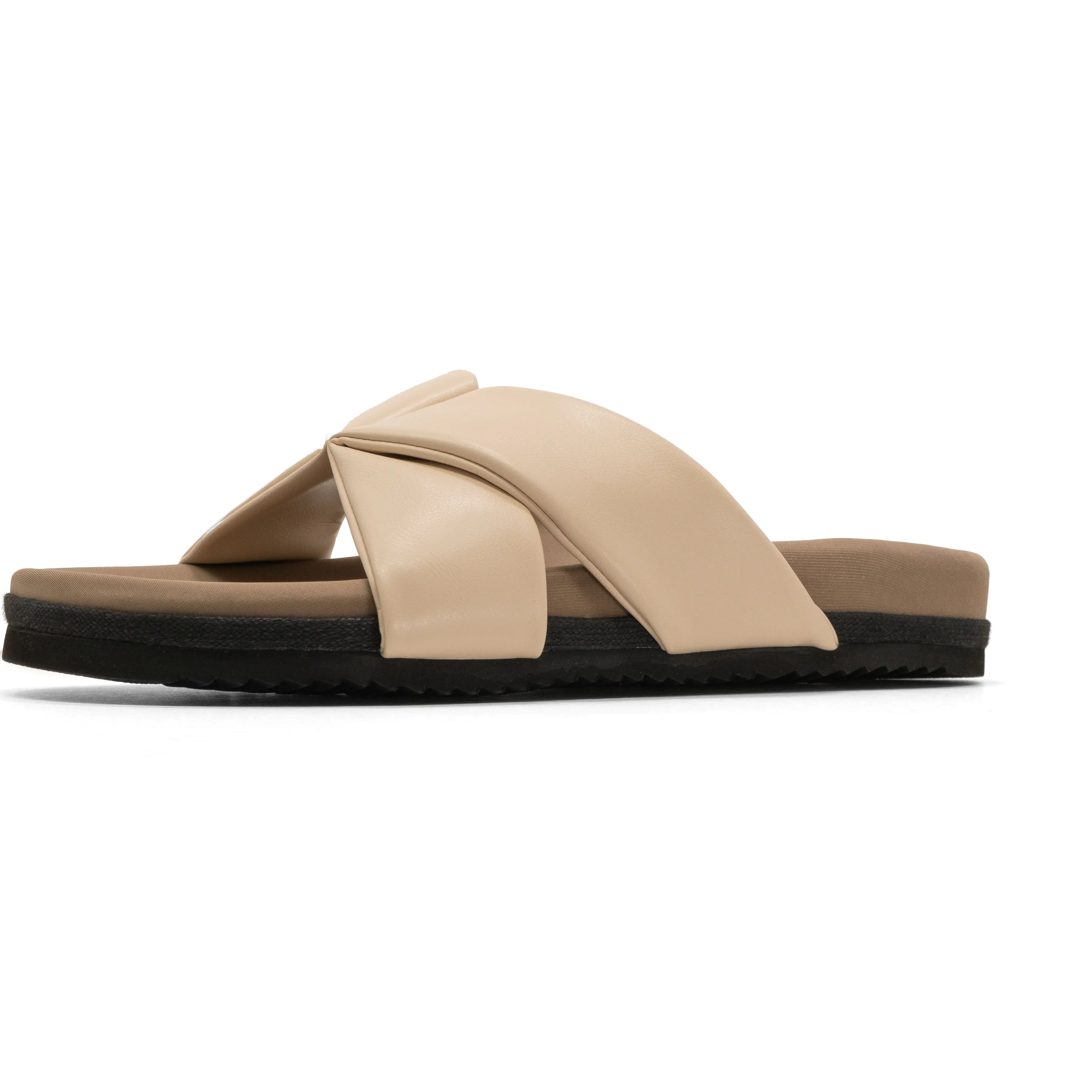 ROAM WING SANDAL CREAM VEGAN LEATHER