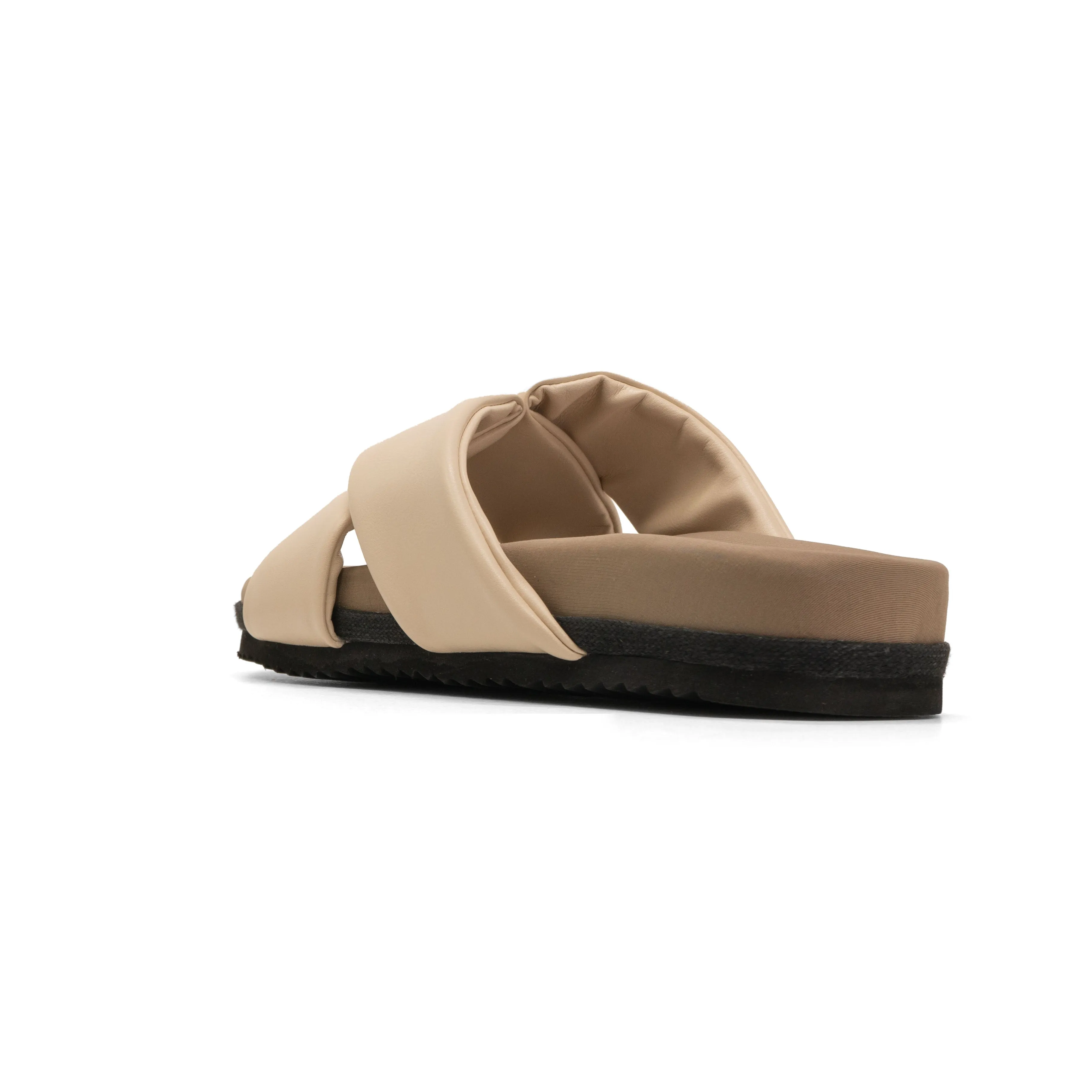 ROAM WING SANDAL CREAM VEGAN LEATHER