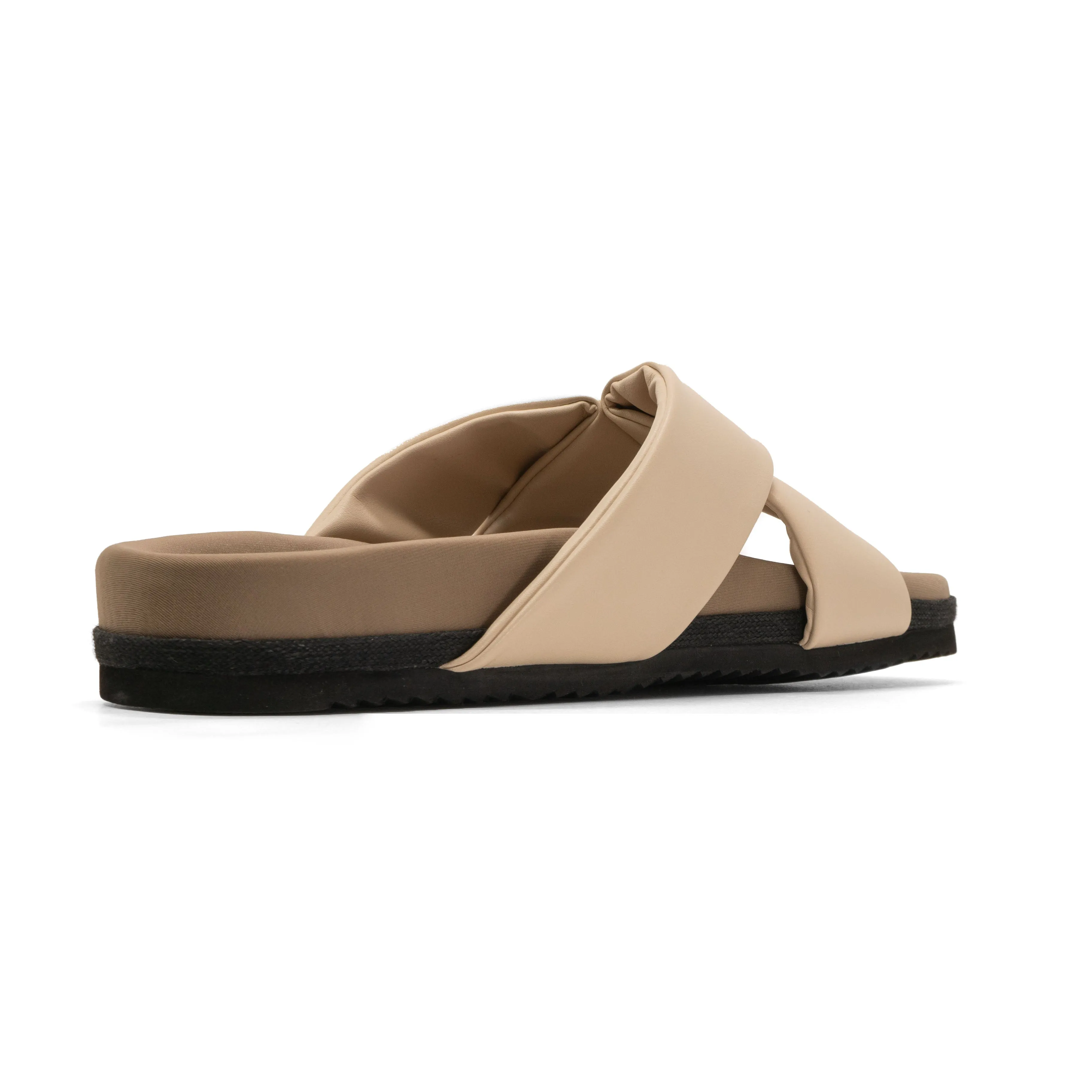 ROAM WING SANDAL CREAM VEGAN LEATHER