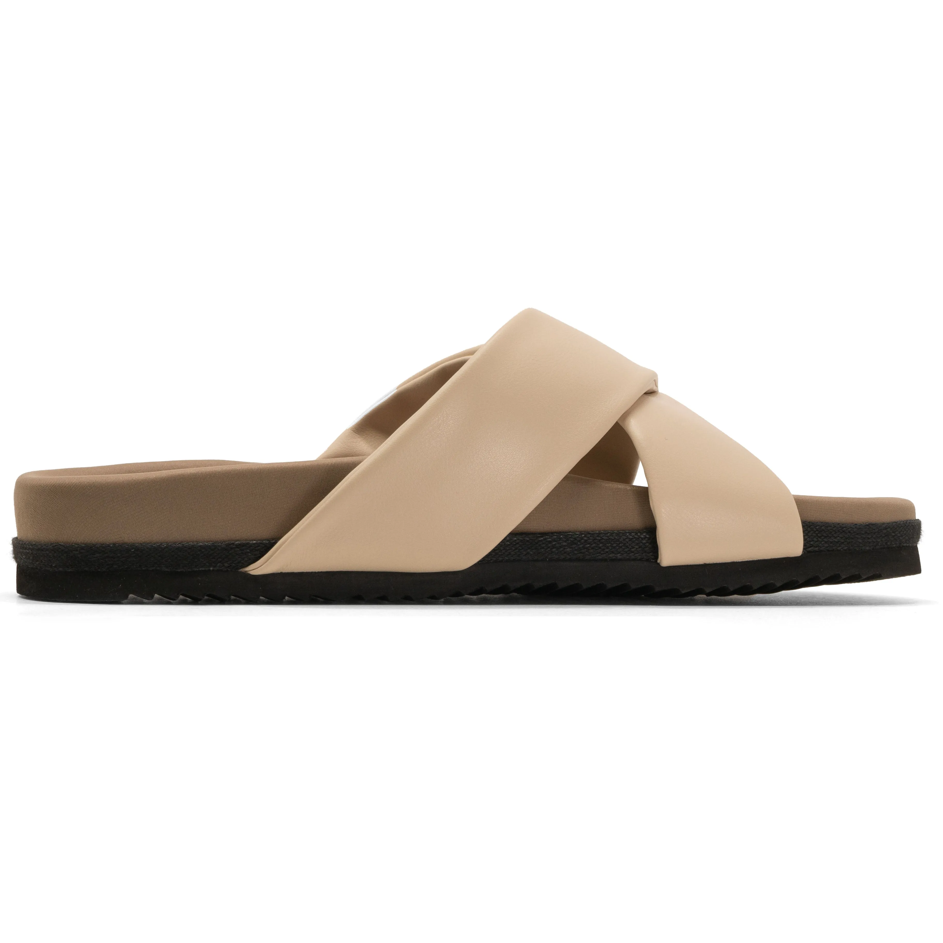 ROAM WING SANDAL CREAM VEGAN LEATHER