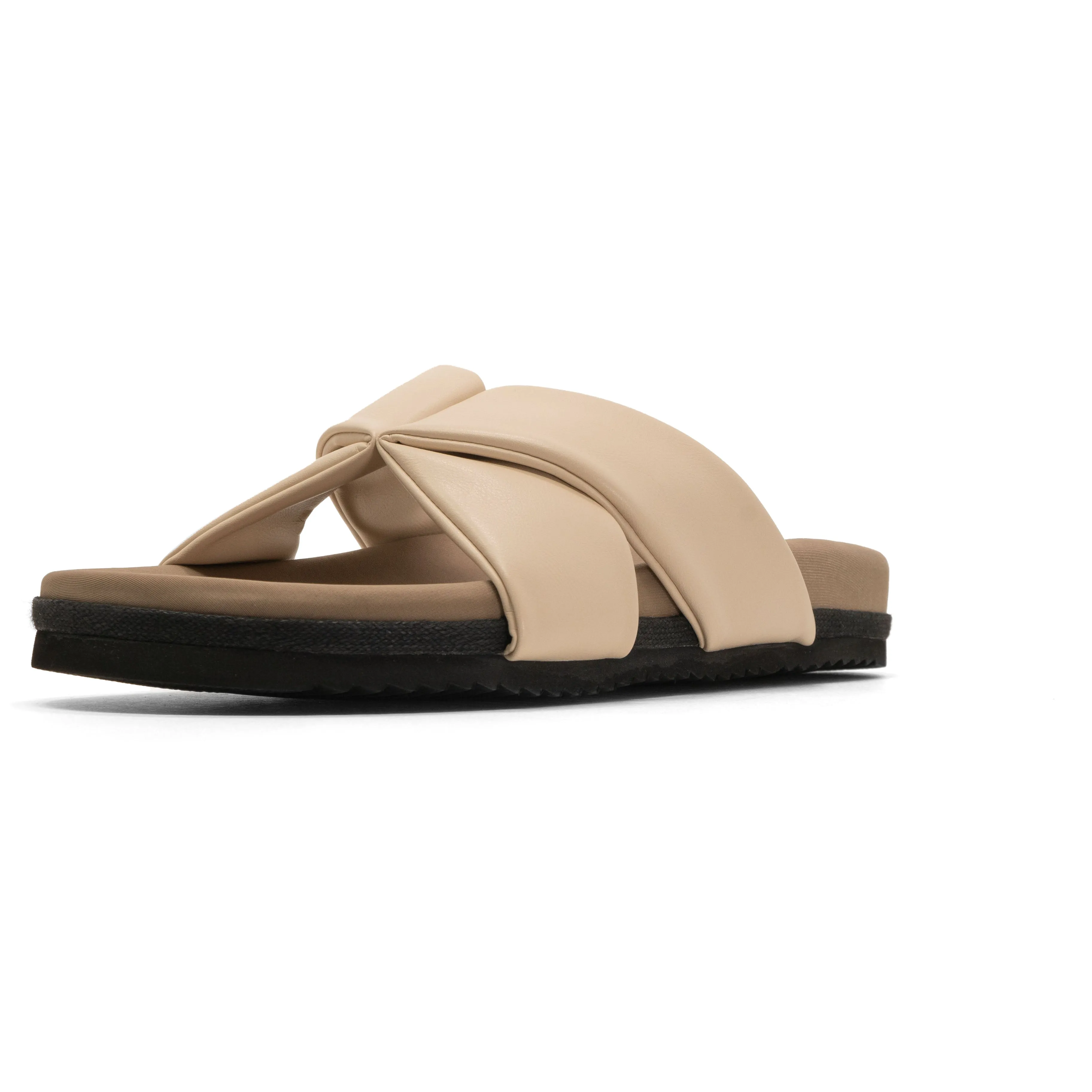 ROAM WING SANDAL CREAM VEGAN LEATHER