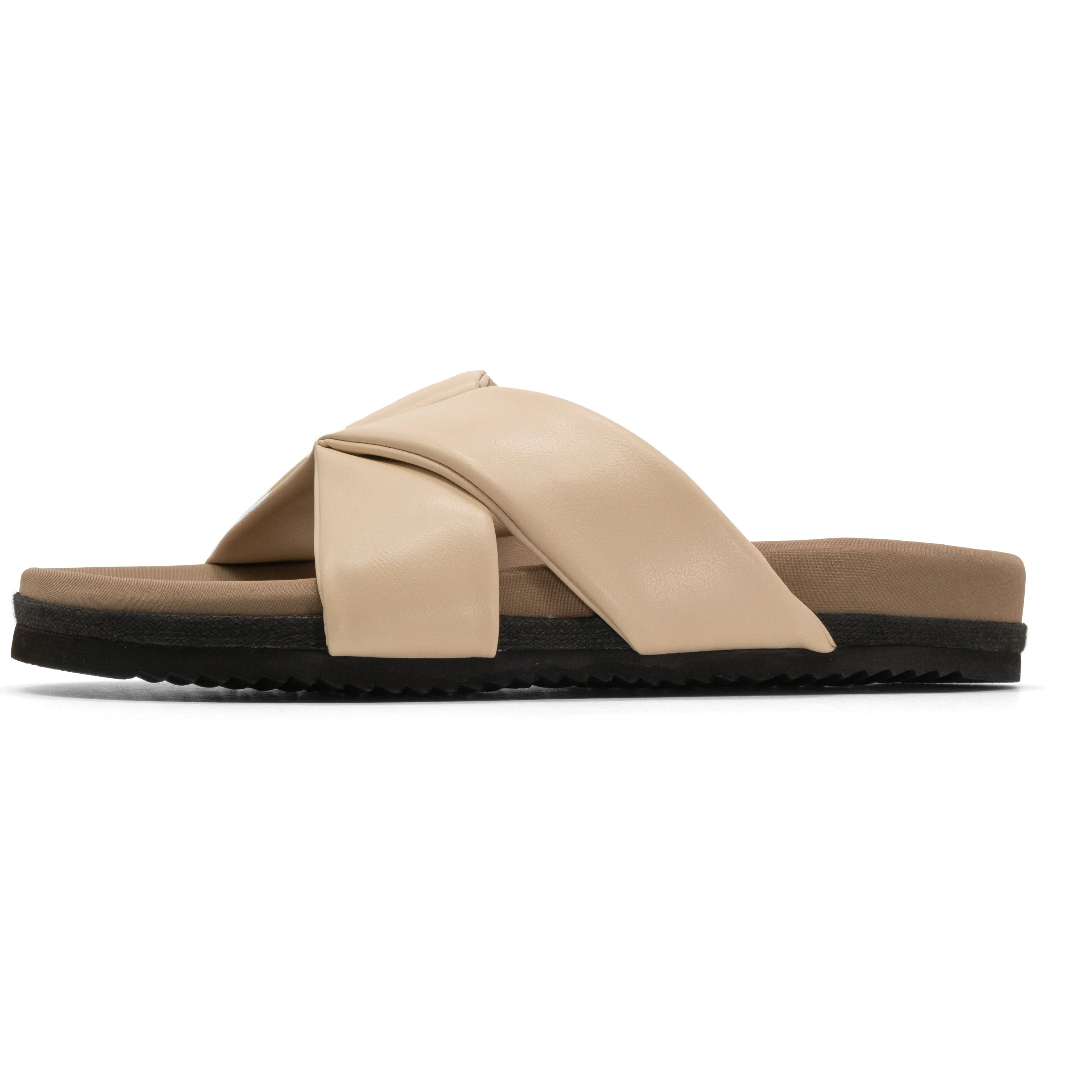 ROAM WING SANDAL CREAM VEGAN LEATHER