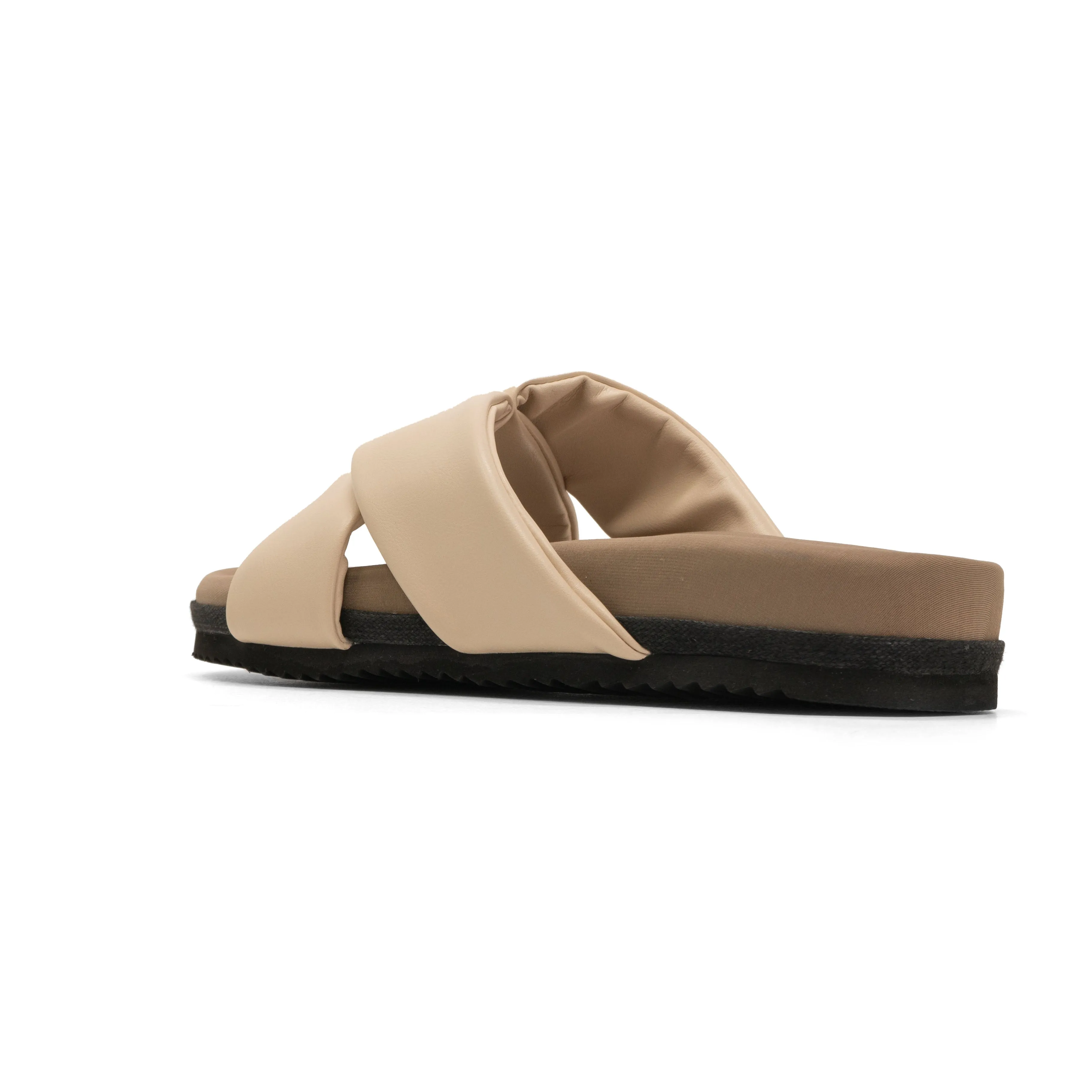ROAM WING SANDAL CREAM VEGAN LEATHER