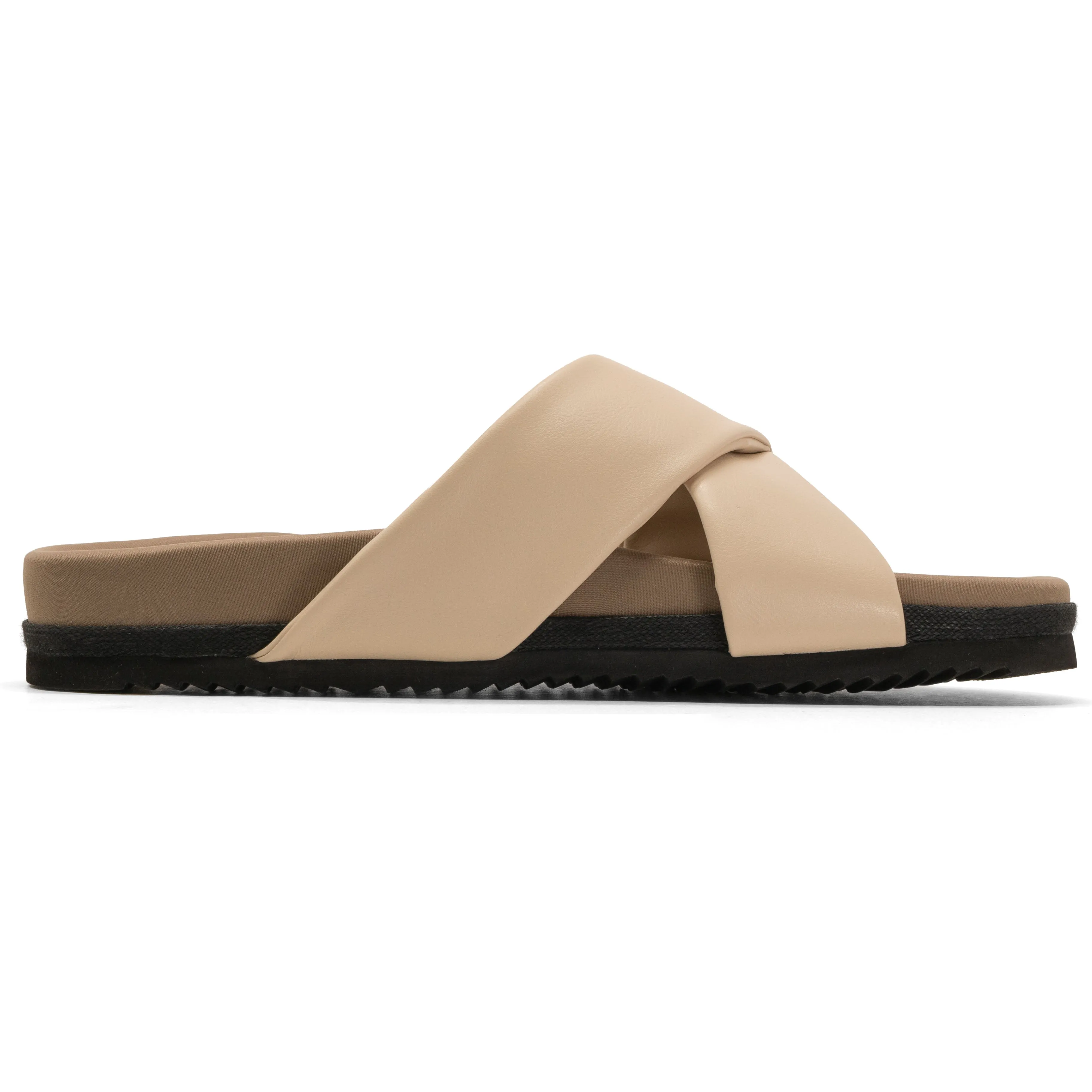 ROAM WING SANDAL CREAM VEGAN LEATHER