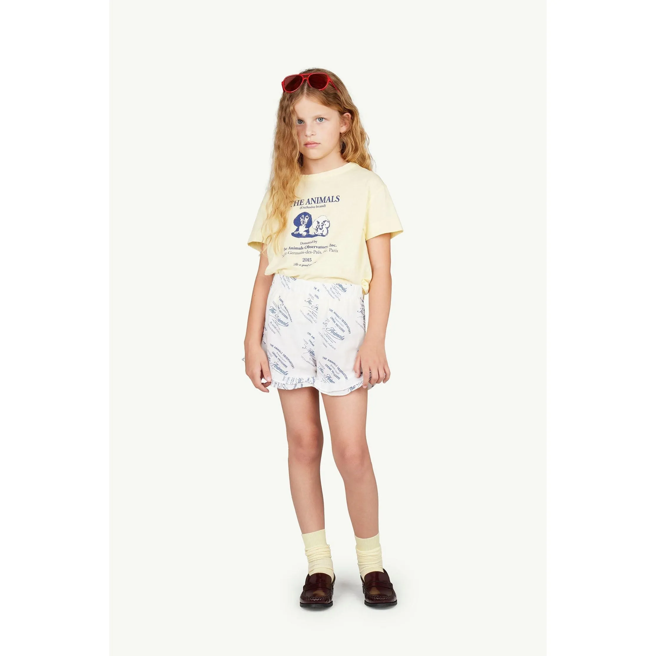 Rooster Kids T-Shirt Soft Yellow