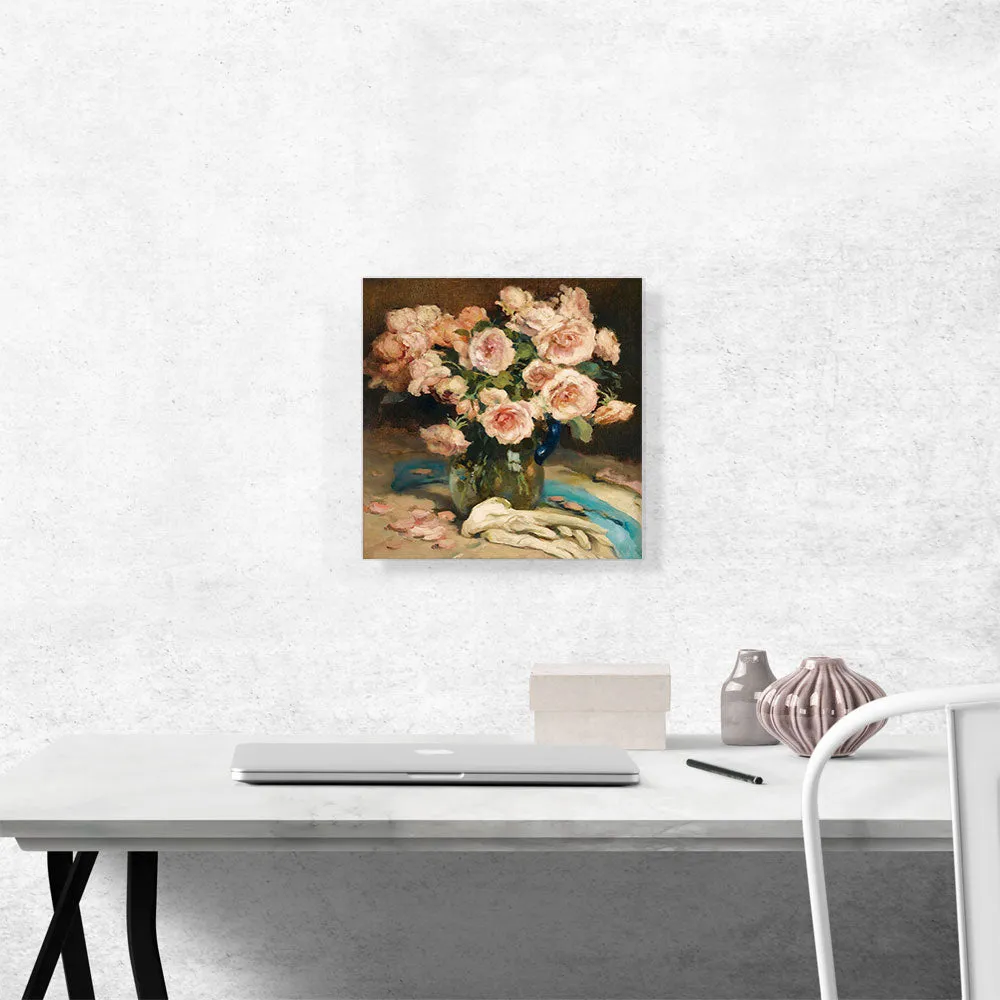 Roses In a Glass Jug