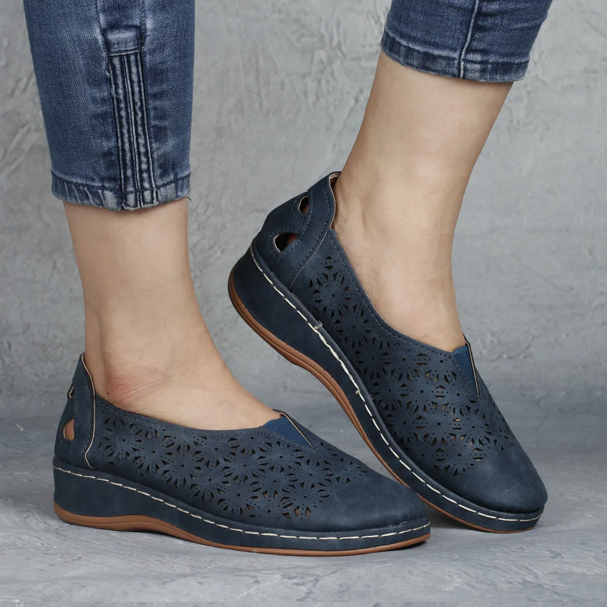 RXFSP Hollow Wedge Heel Hot-selling Sandals