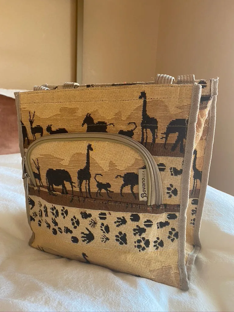 Safari Canvas Tote