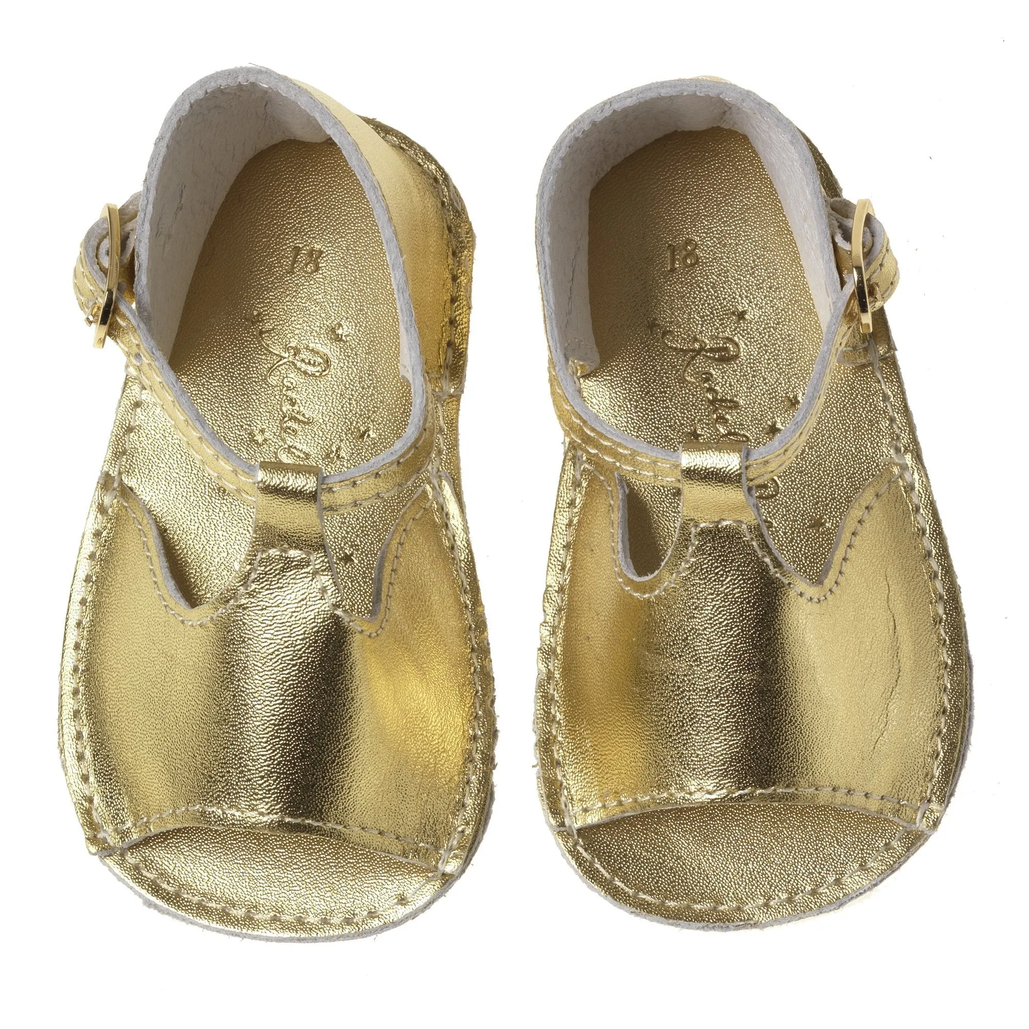 Sandals, Gold